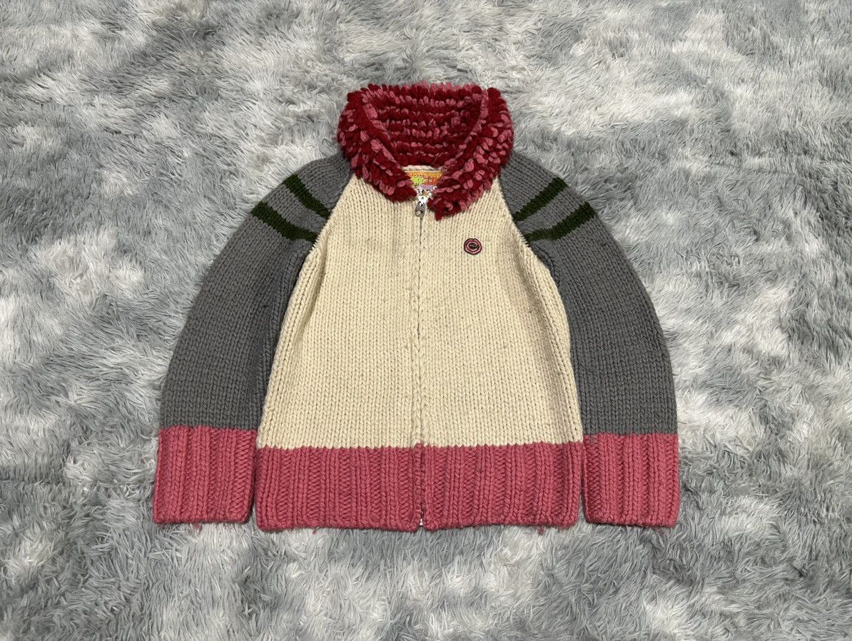 Hysteric Glamour 🔥Vintage Ozone Community Butterfly Cowichan Zip Up Sweater Size US S / EU 44-46 / 1 - 6 Thumbnail