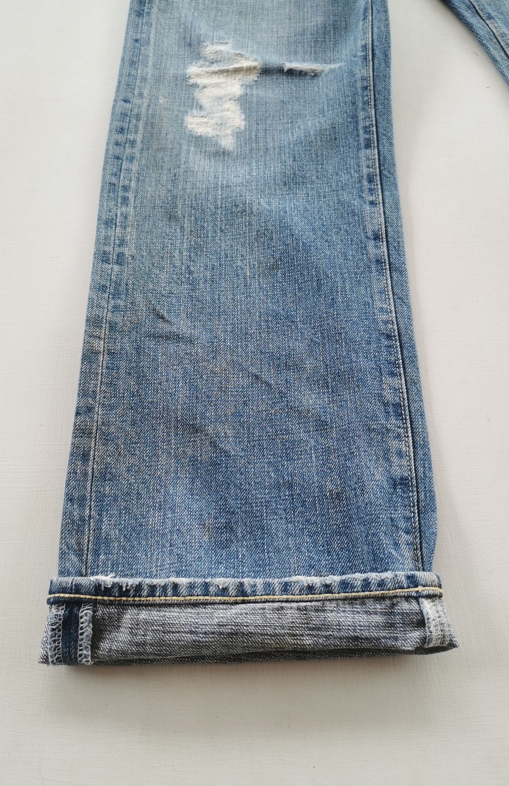 Journal Standard × Schott Journal Standard Japan Distressed Jeans Size US 30 / EU 46 - 5 Thumbnail