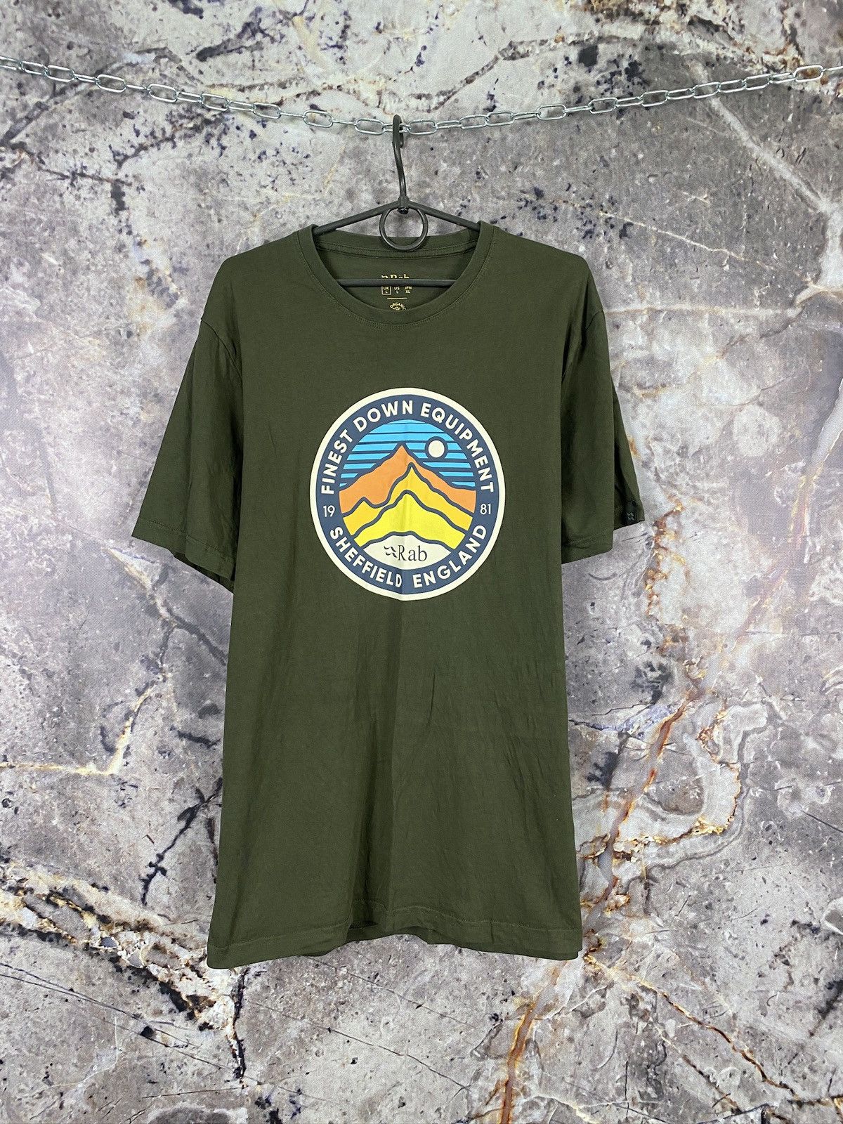 Rab Men’s Rab T-Shirt Outdoor Streetwear Size Large Size US L / EU 52-54 / 3 - 1 Thumbnail