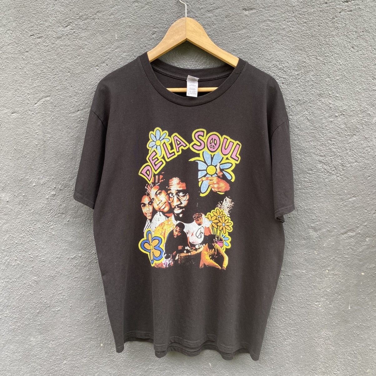 Band Tees De La Soul Hip Hop Group Bootleg Tee Size US XL / EU 56 / 4 - 1 Thumbnail