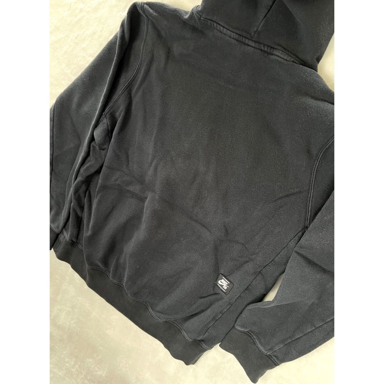 Nike Nike SB Hoodie Mens M Black Logo Graphic Pullover Skater Sweatshirt Y2K Hooded Pockets Graphic Print Regular Fleece Pullover Sports Men Size US M / EU 48-50 / 2 - 8 Thumbnail