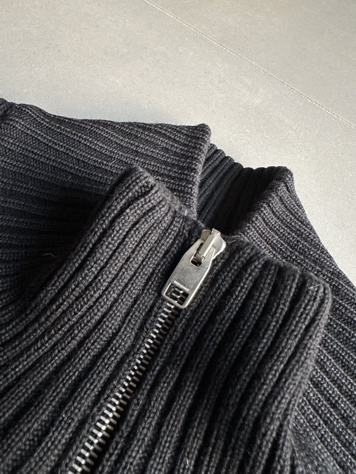 Dior × Hedi Slimane Dior Homme AW07 “Navigate” thumb hole diver knit sweater Size US S / EU 44-46 / 1 - 6 Thumbnail