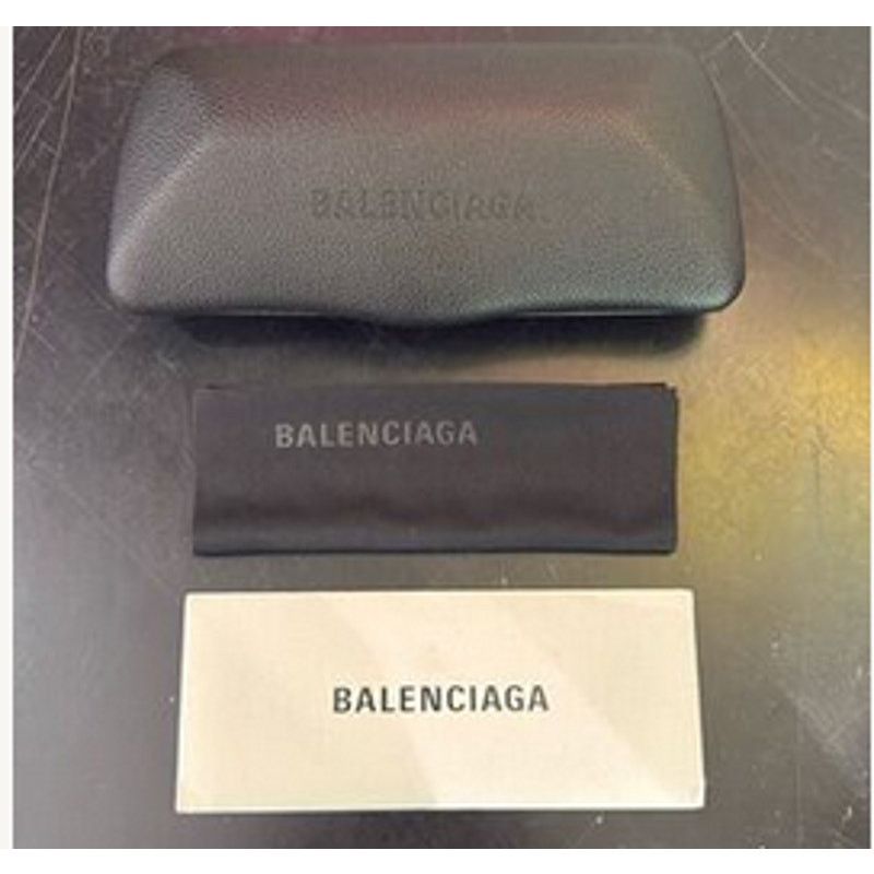 Balenciaga Balenciaga 60mm Rectangular Sunglasses black Size ONE SIZE - 7 Thumbnail