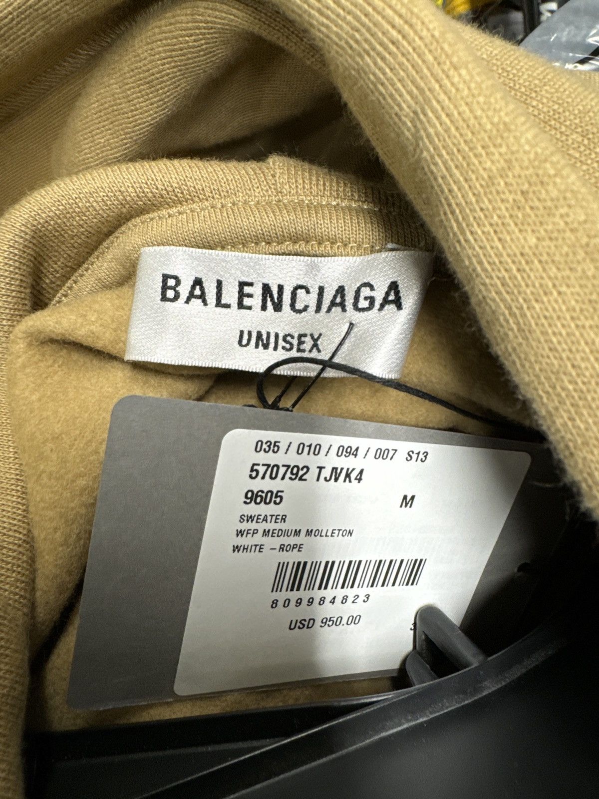 Balenciaga Balenicaga Hoodie World Food Programme Size US M / EU 48-50 / 2 - 3 Thumbnail