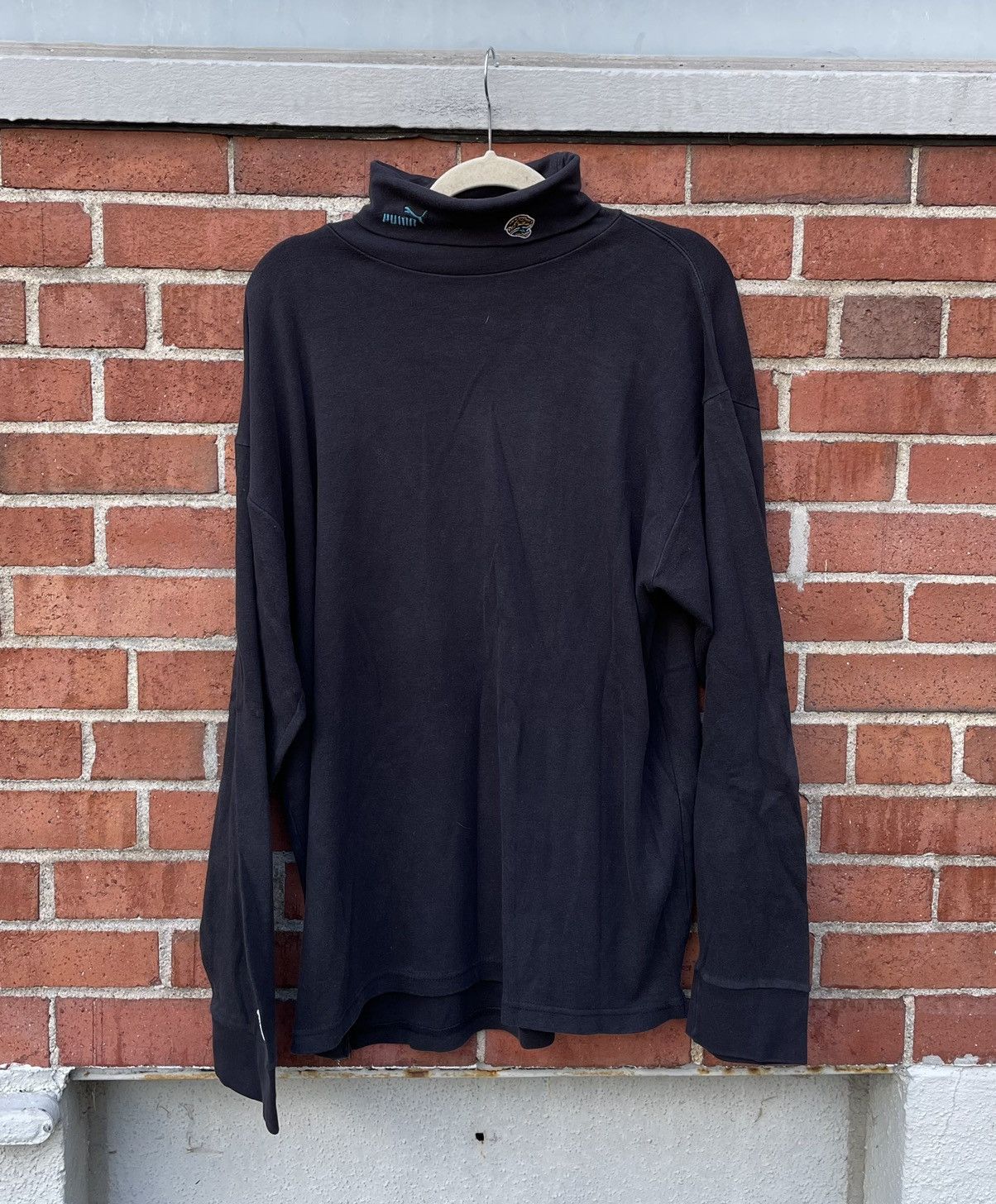 Puma Vintage 90s Puma Jaguars Shirt Mens L Turtleneck Size US L / EU 52-54 / 3 - 1 Thumbnail