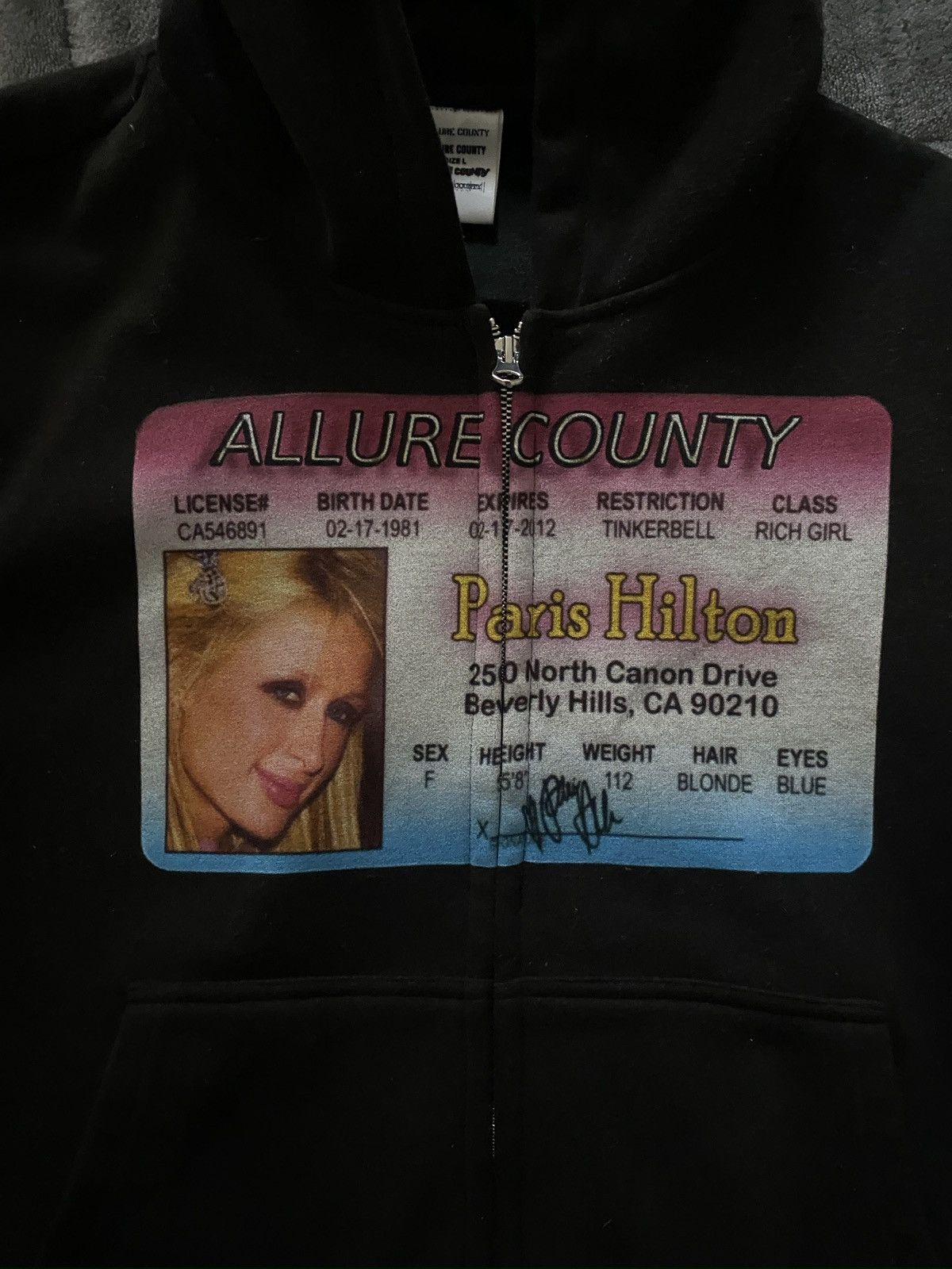 Other Allure County Paris Hilton Hoodie Size US M / EU 48-50 / 2 - 3 Thumbnail