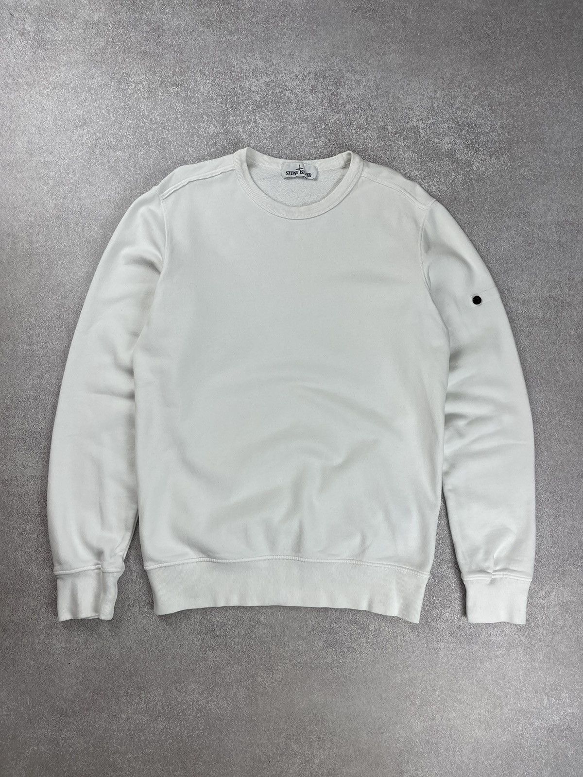 Stone Island Stone Island Crewneck Sweatshirt White Size M Size US M / EU 48-50 / 2 - 1 Thumbnail