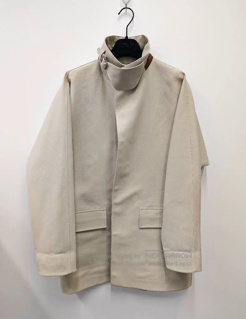Loro Piana Loro Piana Men's Beige Windbreaker Jacket Size US XS / EU 42 / 0 - 1 Thumbnail