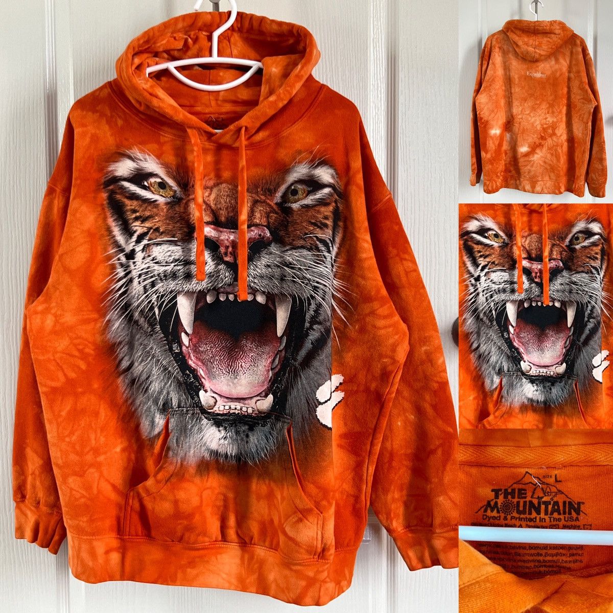 The Mountain (SOLD) THE MOUNTAIN CLEMSON TIGER Size US L / EU 52-54 / 3 - 5 Thumbnail