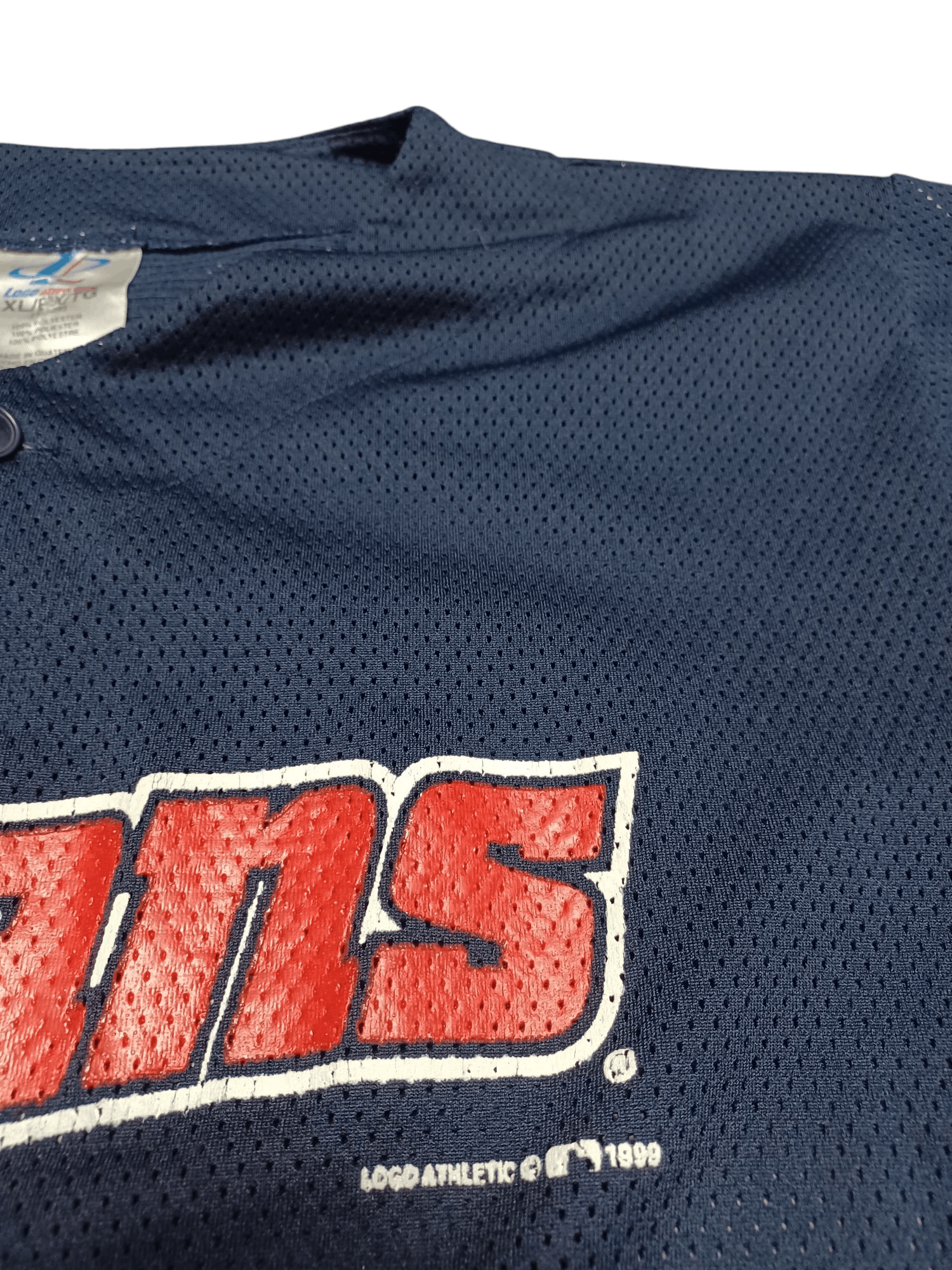 Logo Athletic CLEVELAND INDIANS MLB VINTAGE 1999 LOGO ATHLETIC JERSEY Size US L / EU 52-54 / 3 - 3 Thumbnail