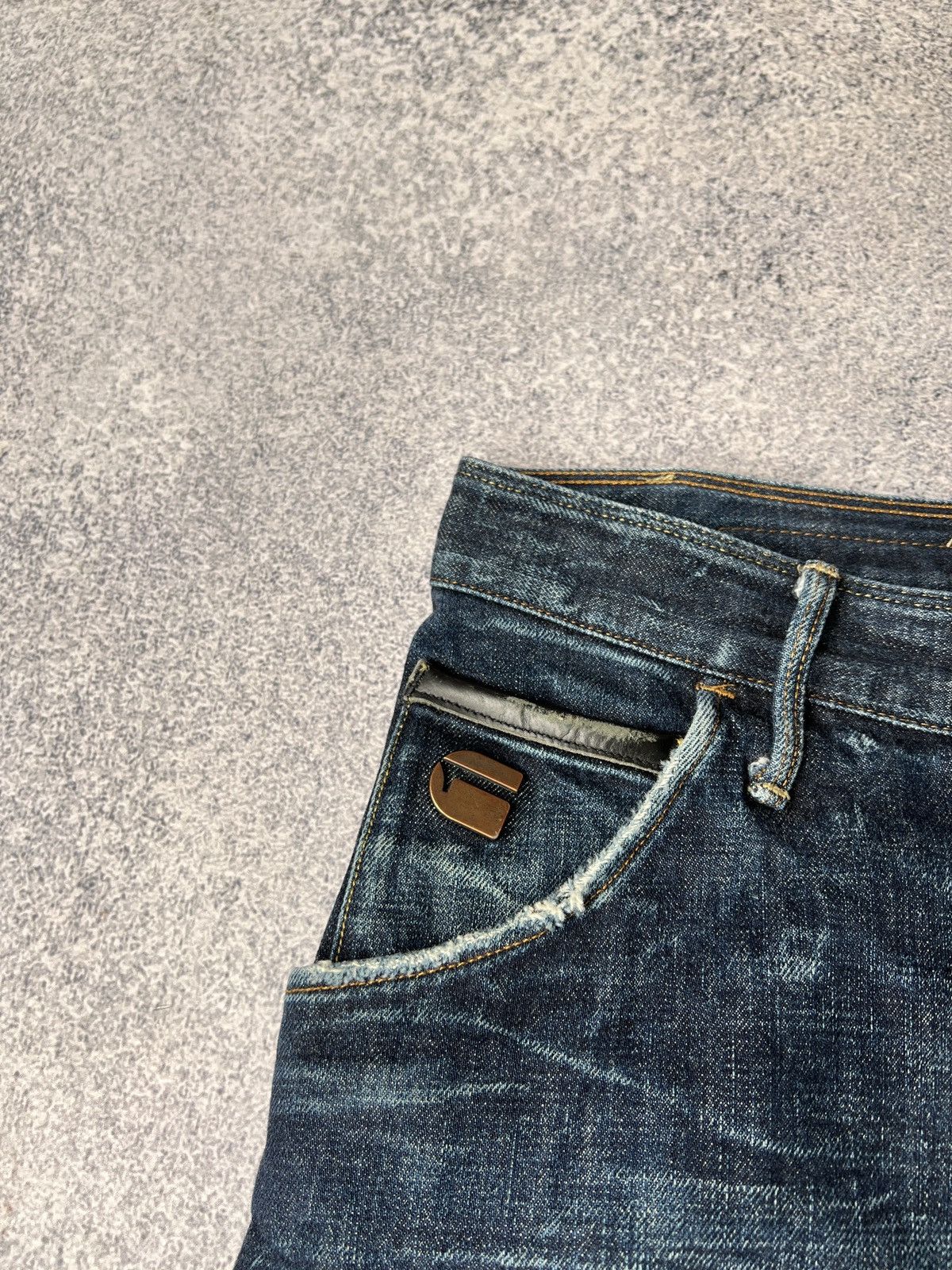 G-Star × Vintage Vintage G-Star Raw Denim Jeans Size US 33 - 5 Thumbnail