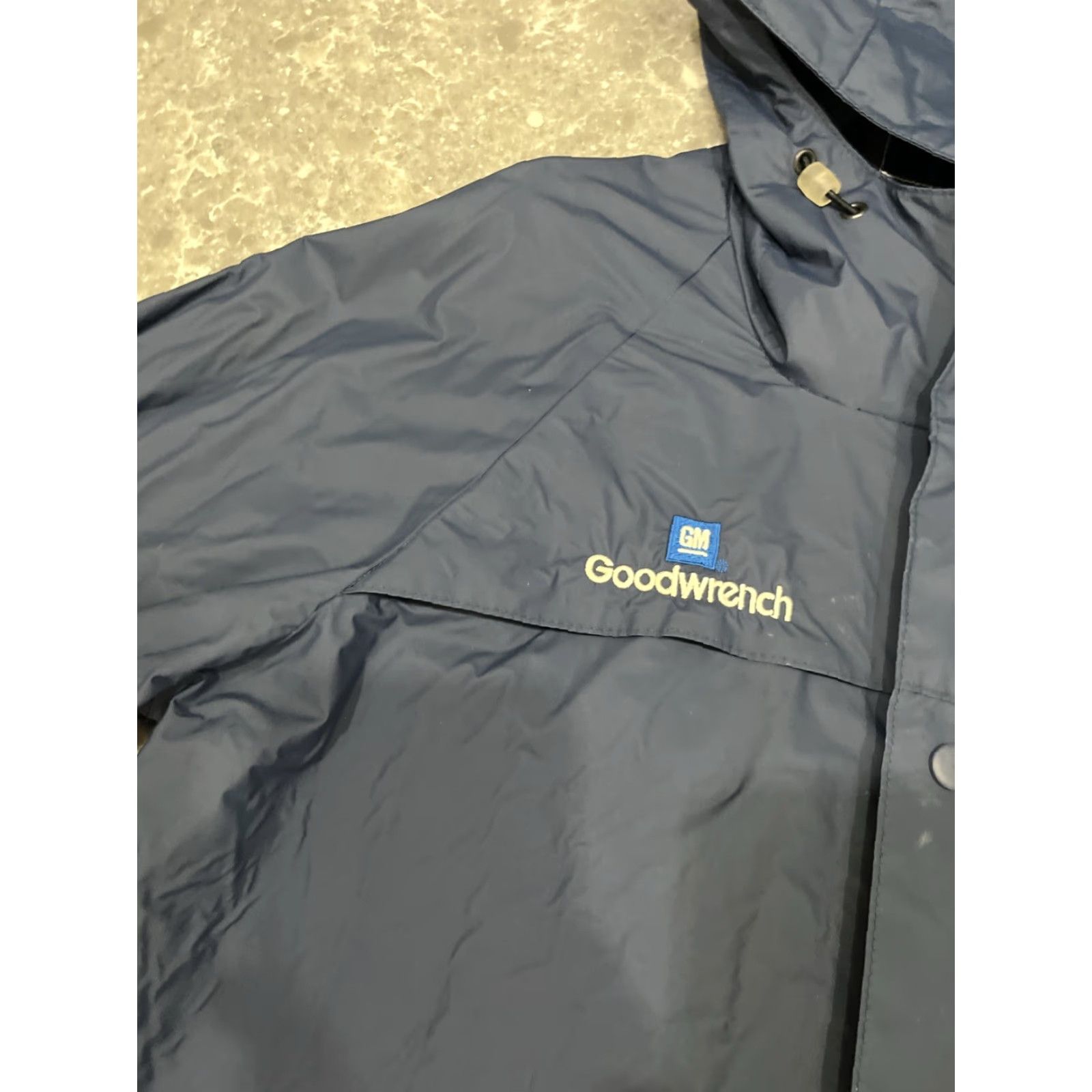 Rains VINTAGE Columbia Jacket Mens Small Racing Chevy GM Goodwrench Rain Coat Size US S / EU 44-46 / 1 - 3 Thumbnail