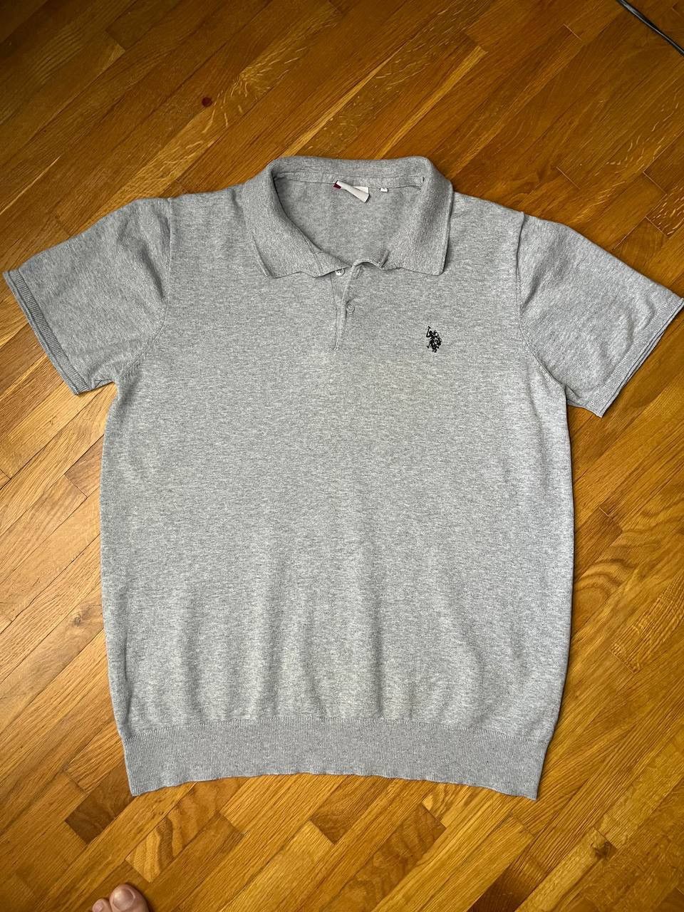 U.S. Polo Assn. U.S. Polo Assn. basic gray polo tee Size US L / EU 52-54 / 3 - 1 Thumbnail