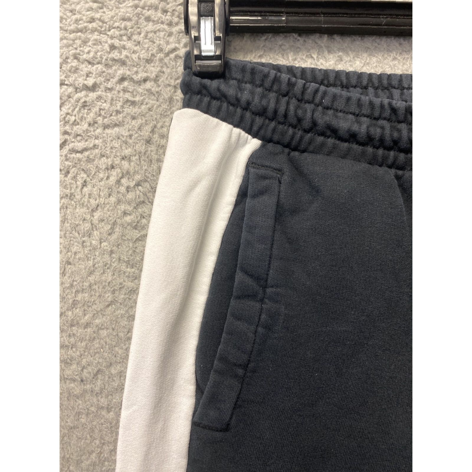 Puma VINTAGE Puma Sweatpants Men Small Black Logo Fleece Straight Leg Activewear Regular Fit Size US 29 - 4 Thumbnail