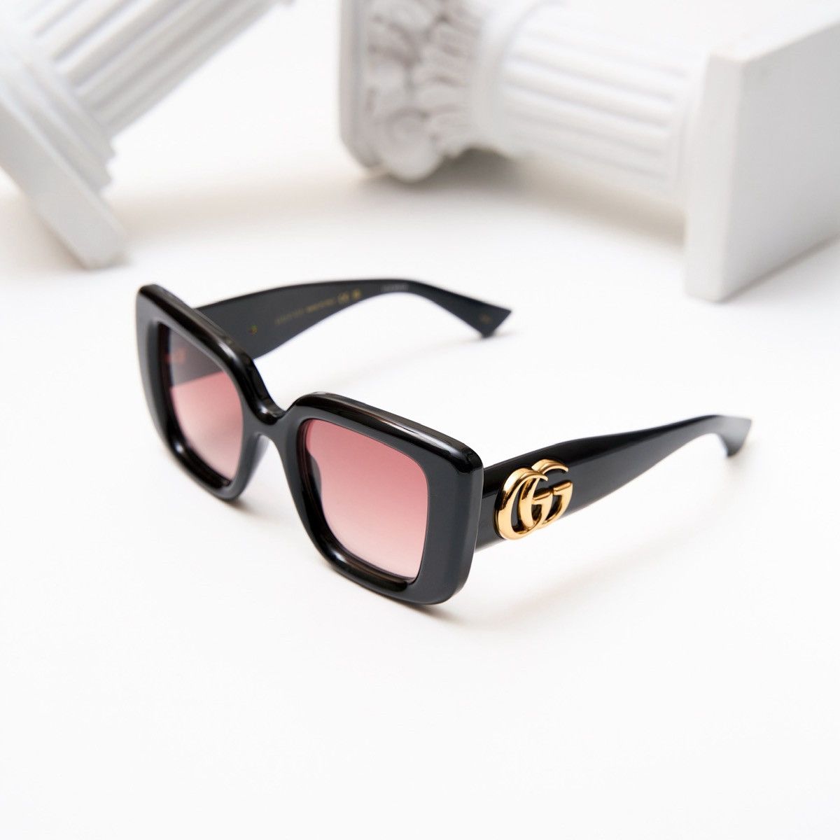 Gucci GUCCI GG1975S 001 SUNGLASSES Size ONE SIZE - 1 Thumbnail