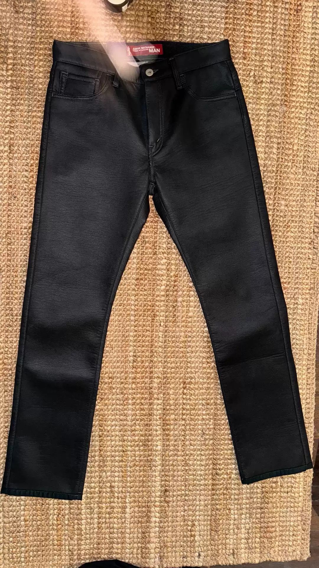 Junya Watanabe Men's Leather Pants | Grailed