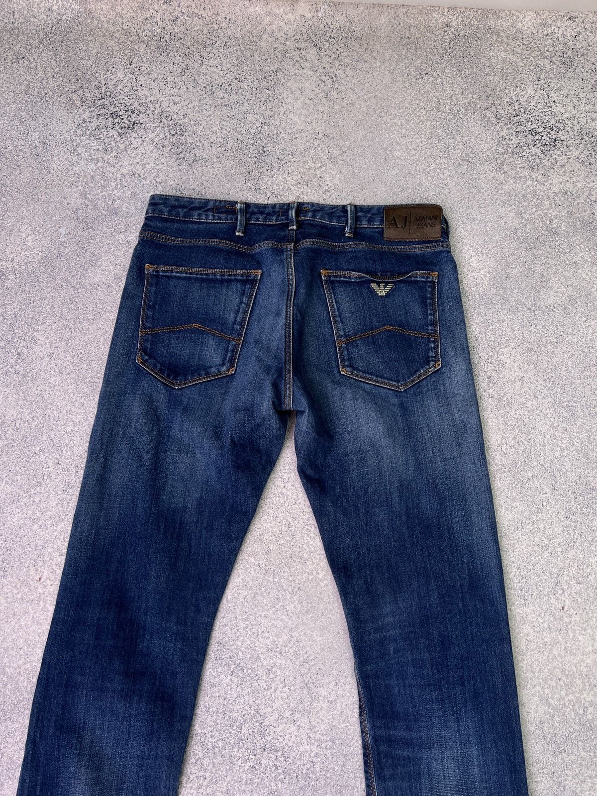 Armani × Vintage Vintage Armani Jeans Denim Blue pants Size US 31 - 12 Thumbnail