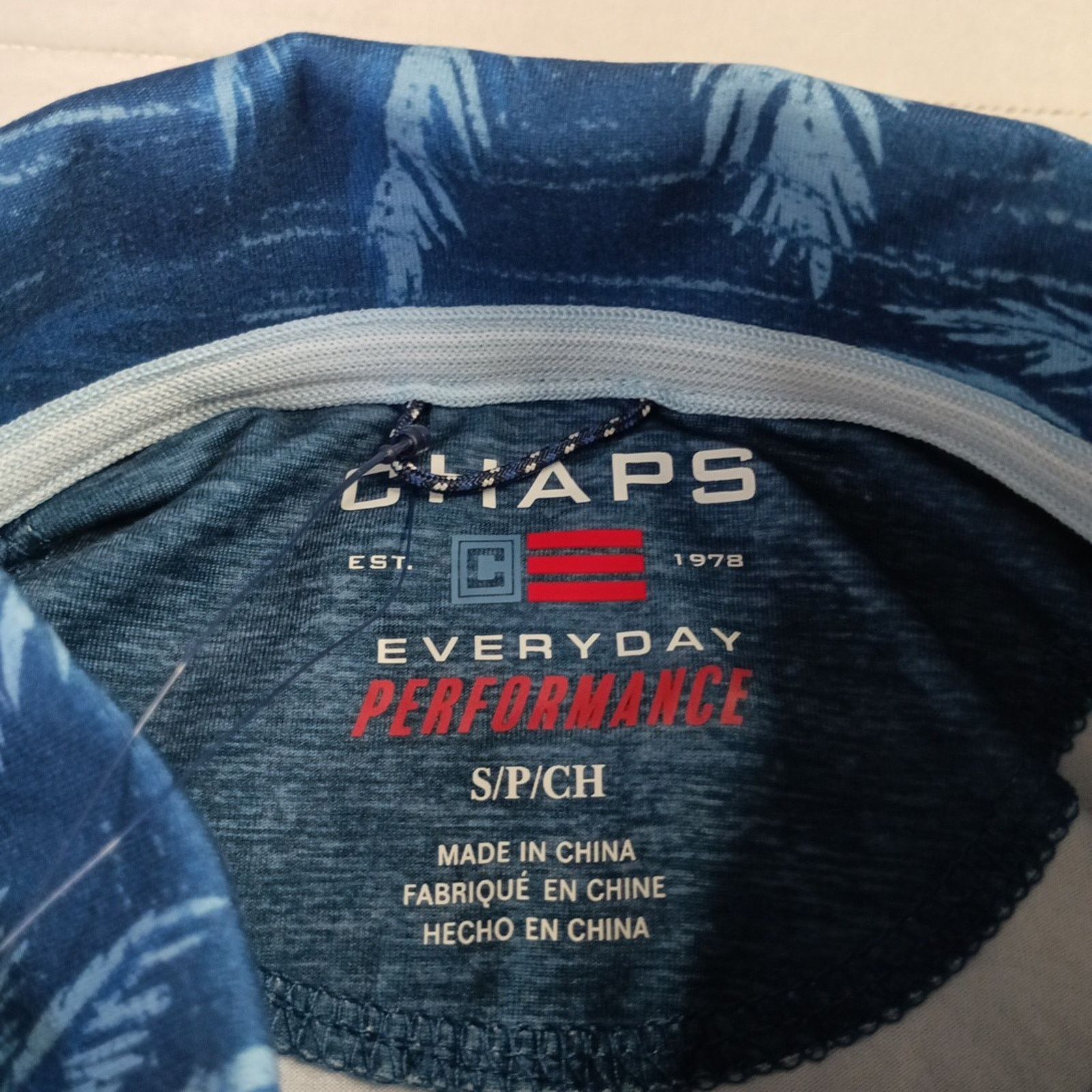 Chaps Chaps Everyday Performance Polo Shirt Men Size S Marina Blue Size US S / EU 44-46 / 1 - 3 Thumbnail