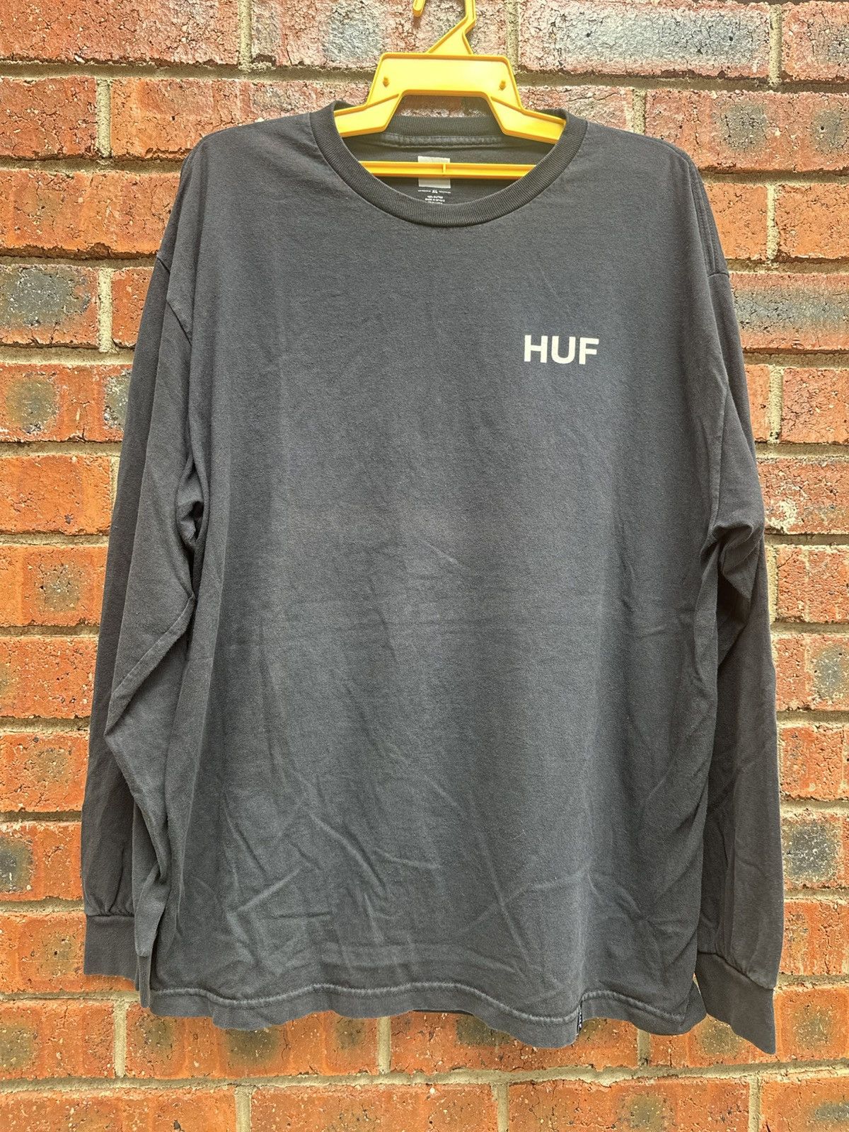Huf × Vintage Vintage Huf Say Your Prayers Long Sleeve Tee Size US XL / EU 56 / 4 - 2 Thumbnail