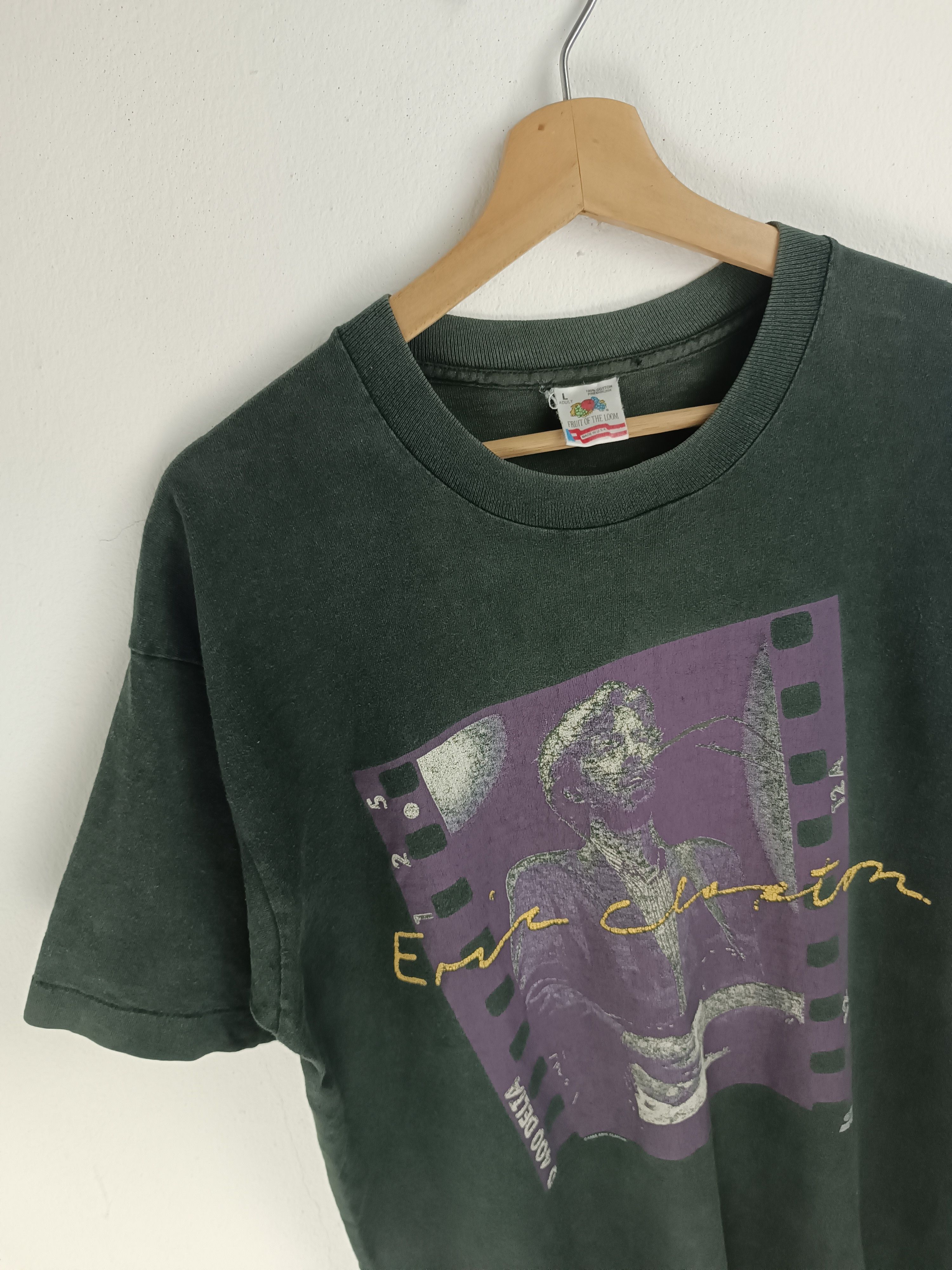 Vintage THRASHED FADED VINTAGE 1992 ERIC CLAPTON hendrix beck dylan Size US L / EU 52-54 / 3 - 5 Thumbnail