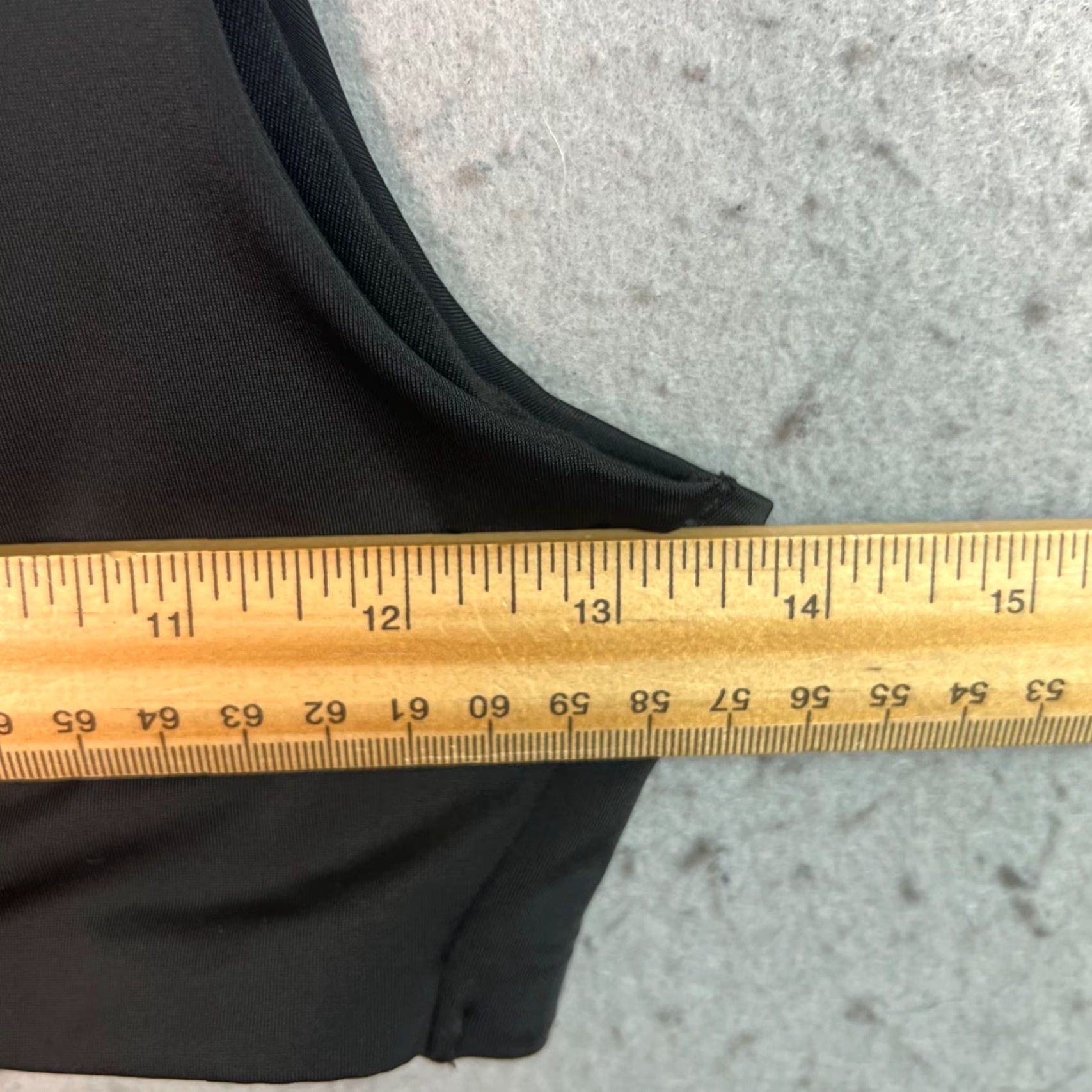 Weekday Weekday Bikini Top Womens Small Black Polyamide Elastane Blend Sand Texture Solid Shirt Bikini Top Womens Small Black Polyamide Elastane Blend Size S / US 4 / IT 40 - 5 Thumbnail