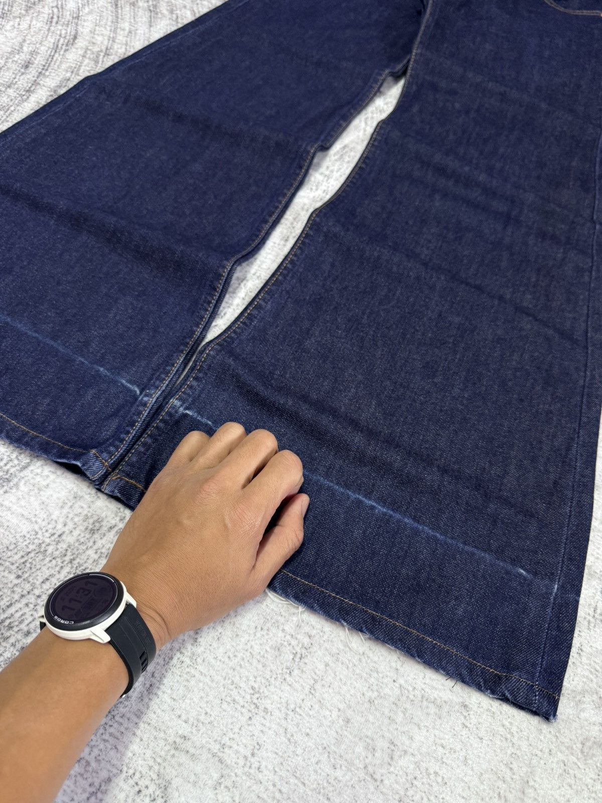 Levi's Vintage Levis 308 Super Wide Leg Flared Jeans Size US 28 / EU 44 - 7 Thumbnail