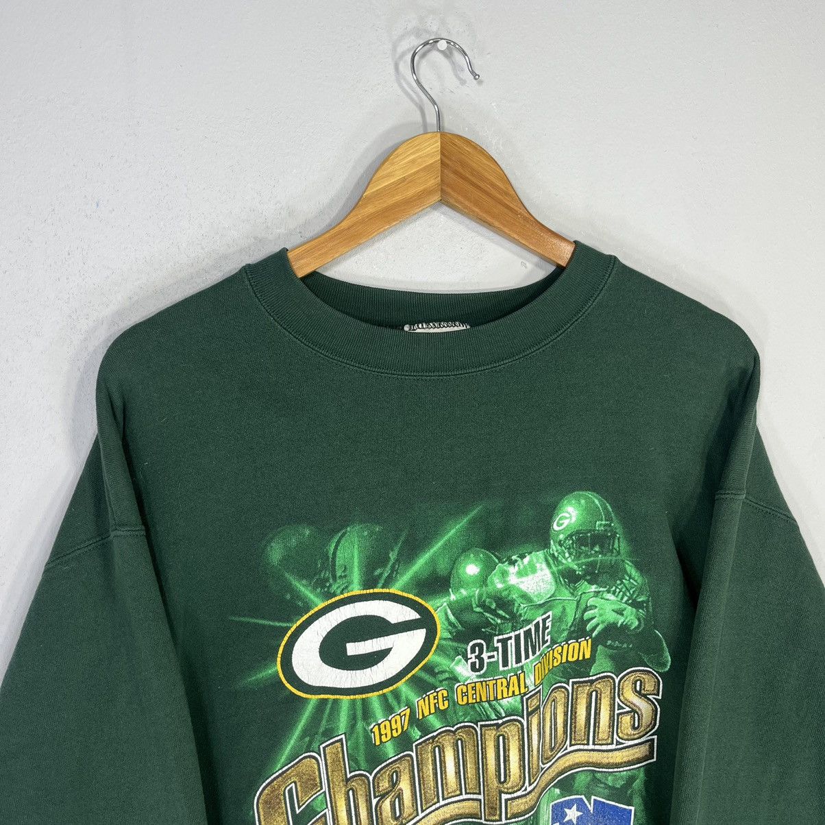 Lee × NFL × Vintage VINTAGE 90s LEE G PACKERS NFL BIG LOGO PRINTED 1997 Size US L / EU 52-54 / 3 - 4 Thumbnail
