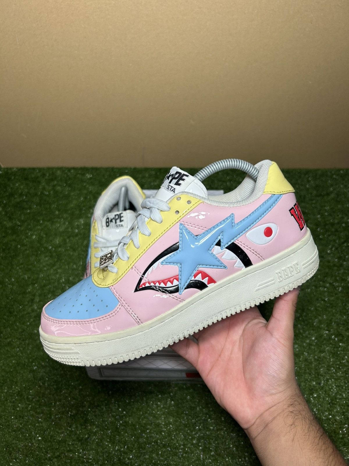 Bape Bape Bapesta Cotton Candy Size US 8 / EU 41 - 2 Thumbnail