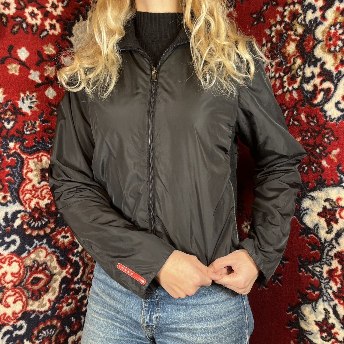 Prada Vintage Gorpcore Streetwear Style Red Tab Prada Nylon Jacket Size US M / EU 48-50 / 2 - 4 Thumbnail