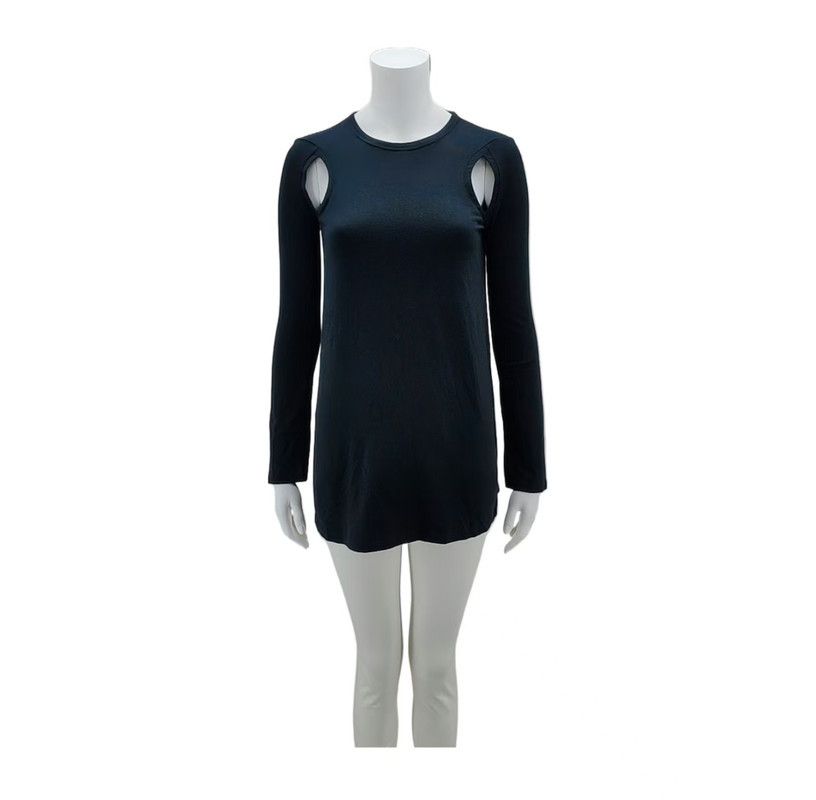 Loewe Loewe Black Long Sleeve Tunic Top 0089 Size XS / US 0-2 / IT 36-38 - 1 Thumbnail