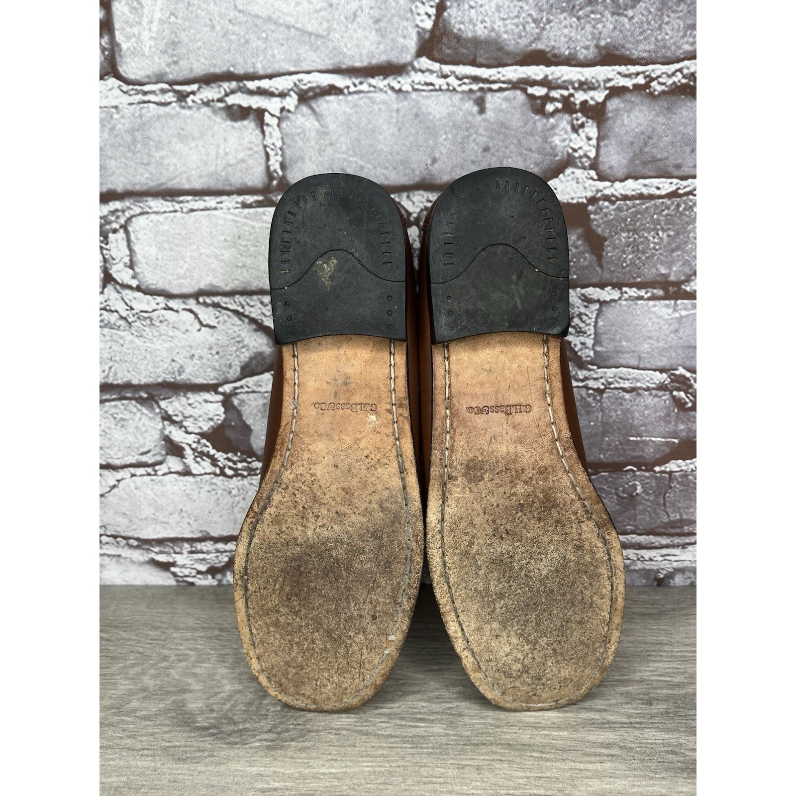 Bass GH BASS Jackie Brown Leather Kiltie Tasseled Slip-On Loafers Size US 7.5 / IT 37.5 - 15 Thumbnail