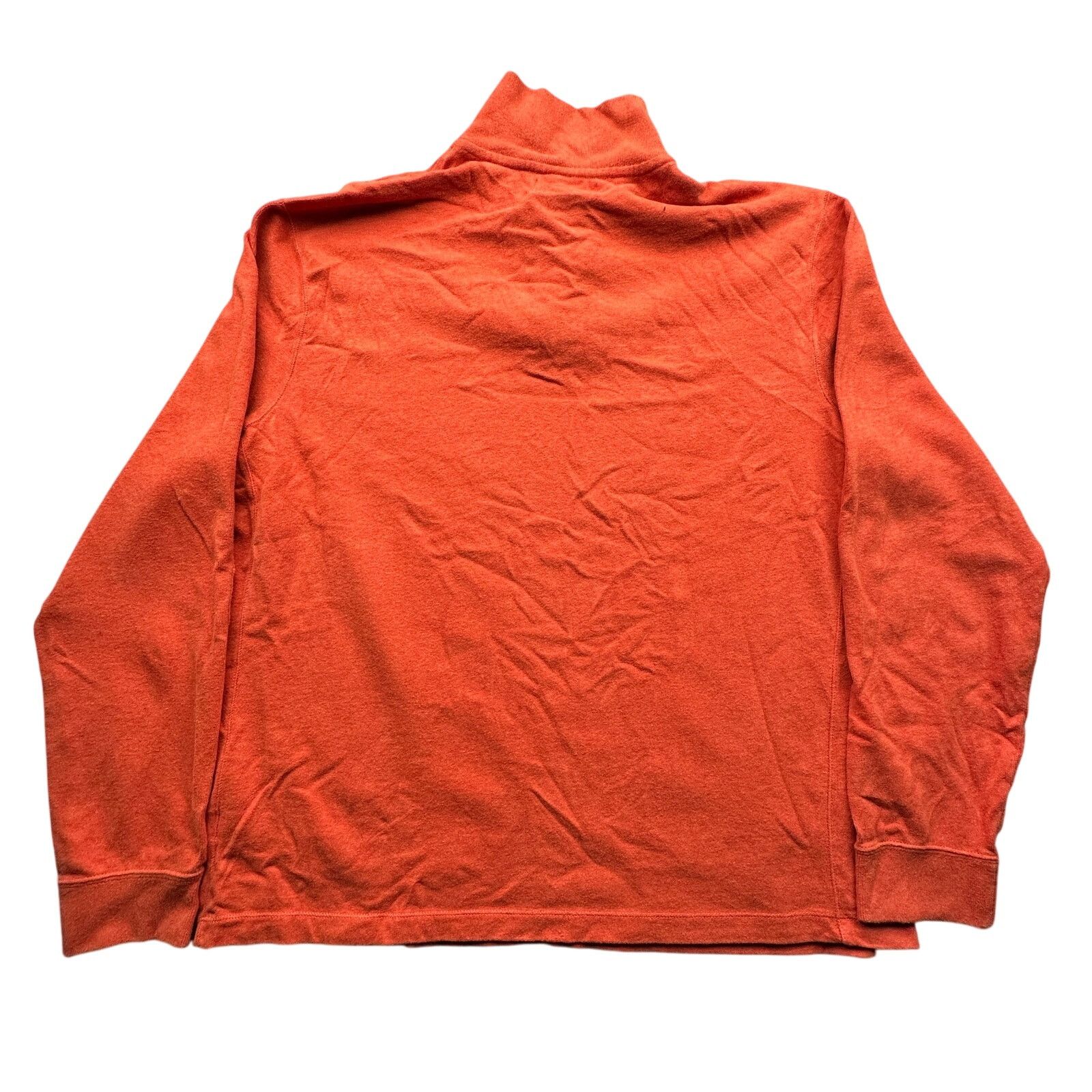 Polo Ralph Lauren Polo by Ralph Lauren 1/4 Zip Orange Sweater Men XL Ribbed Size US XL / EU 56 / 4 - 2 Thumbnail