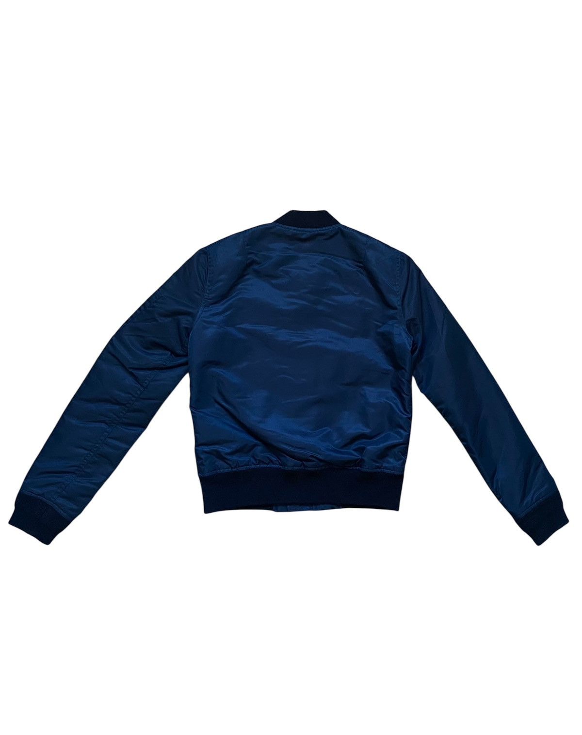 Schott Schott Bros. Inc. MA-1 American College Navy Bomber Jacket Size S / US 4 / IT 40 - 2 Thumbnail