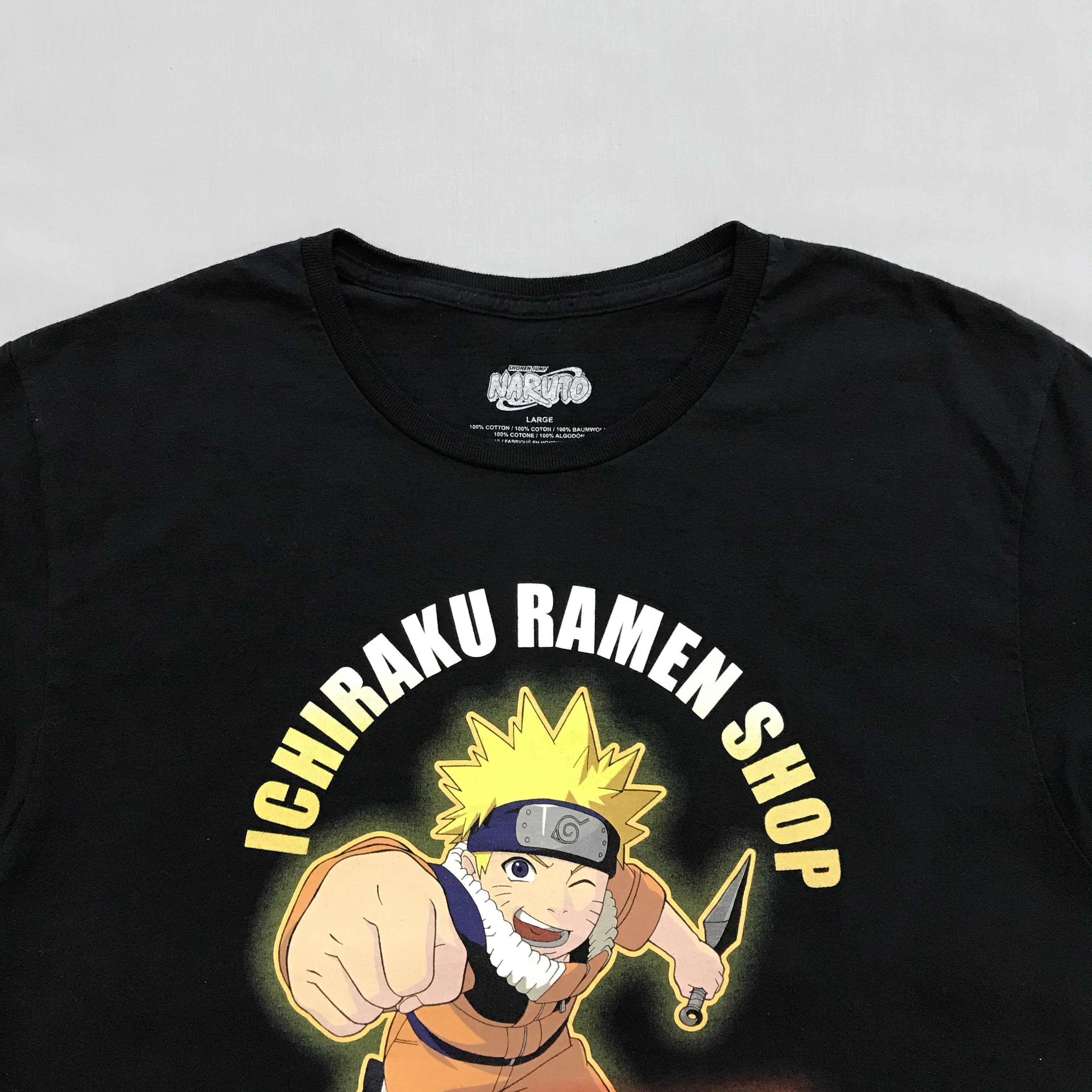 Anime NARUTO 2002 Vintage T-Shirt Shonen Jump Tee Manga Shop Size US L / EU 52-54 / 3 - 3 Thumbnail