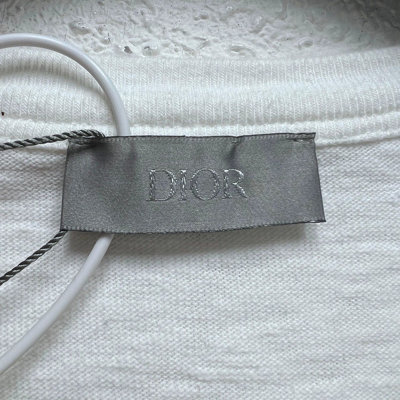 Dior dior plush letter graphic short sleeve tee Size US L / EU 52-54 / 3 - 3 Thumbnail