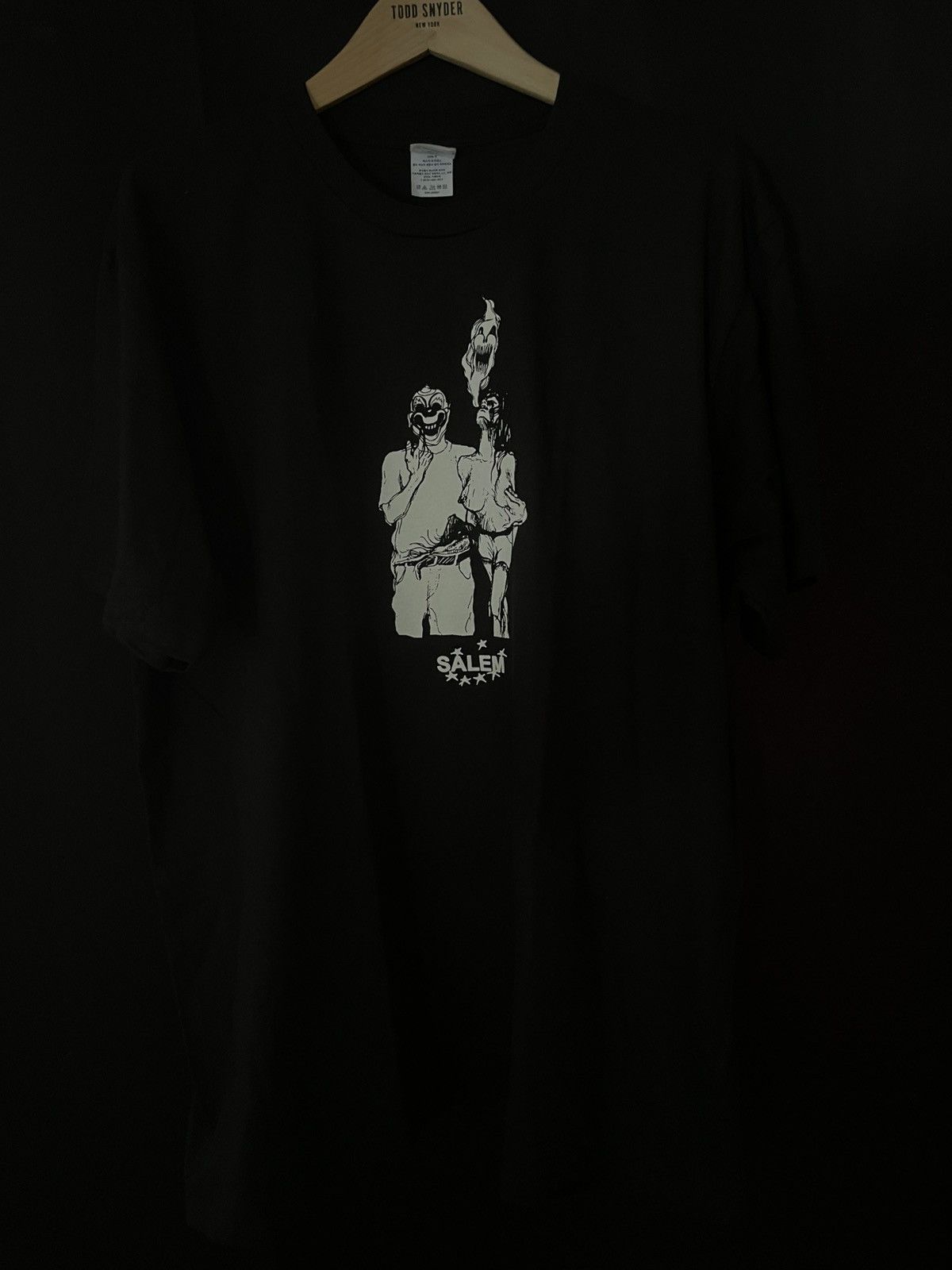 Supreme Supreme salem tee black XL Size US XL / EU 56 / 4 - 1 Thumbnail