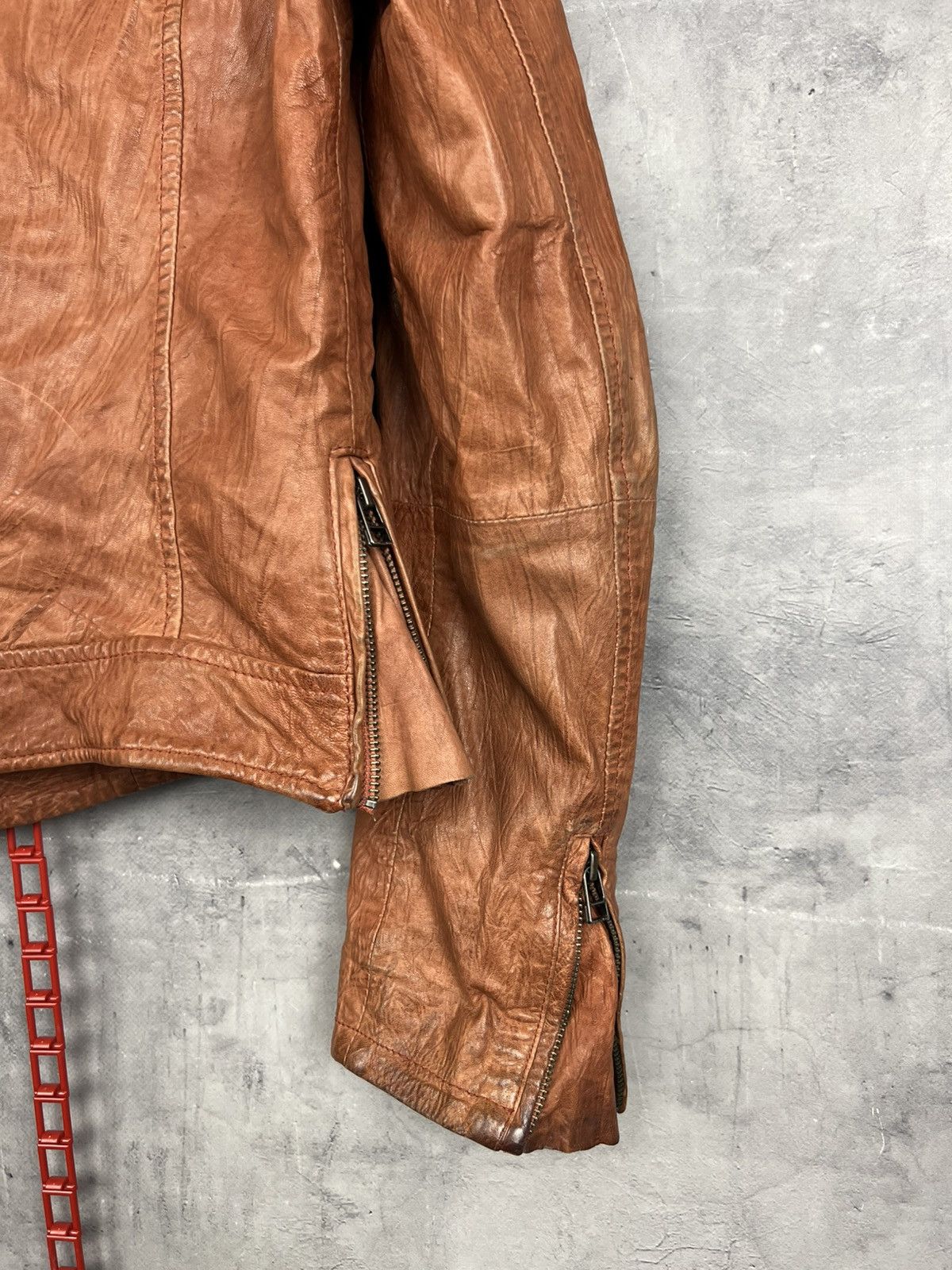 Allsaints All Saints Spitalfields Jacks Place Leather Jacket WMNS US8 Size M / US 6-8 / IT 42-44 - 16 Thumbnail