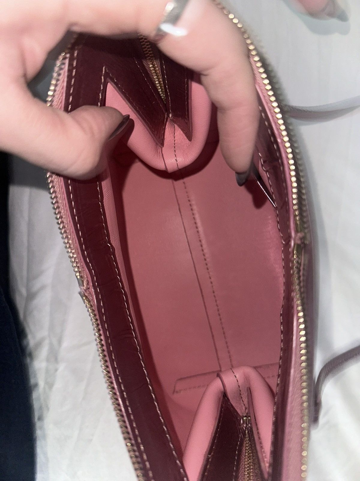 Mansur Gavriel Mansur Graviel Metallic Pink Bag Size ONE SIZE - 7 Thumbnail