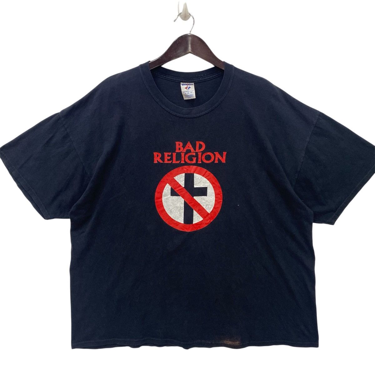 Band Tees 💥VINTAGE BAD RELIGION Punk rock band tee shirt Size US XXL / EU 58 / 5 - 1 Thumbnail