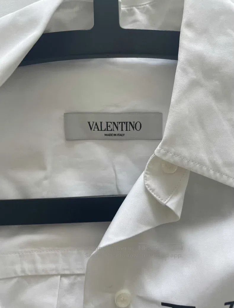 Valentino Valentino White shirt Size M / US 6-8 / IT 42-44 - 3 Thumbnail