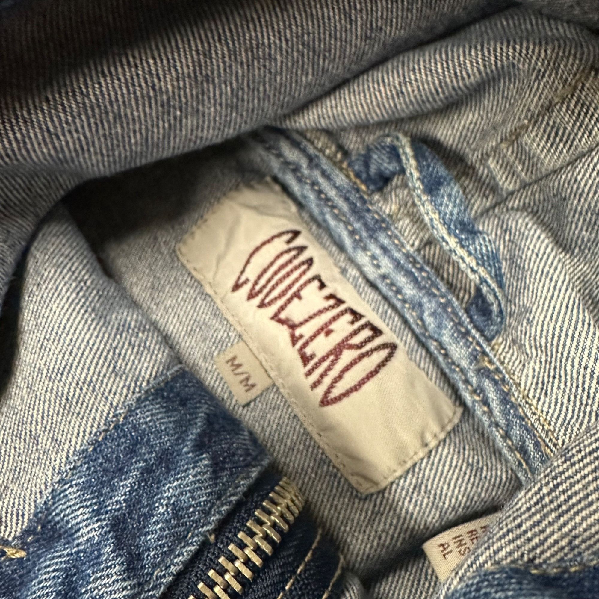 Vintage Vintage Code Zero Denim Anorak Pullover Jacket Size US M / EU 48-50 / 2 - 3 Thumbnail