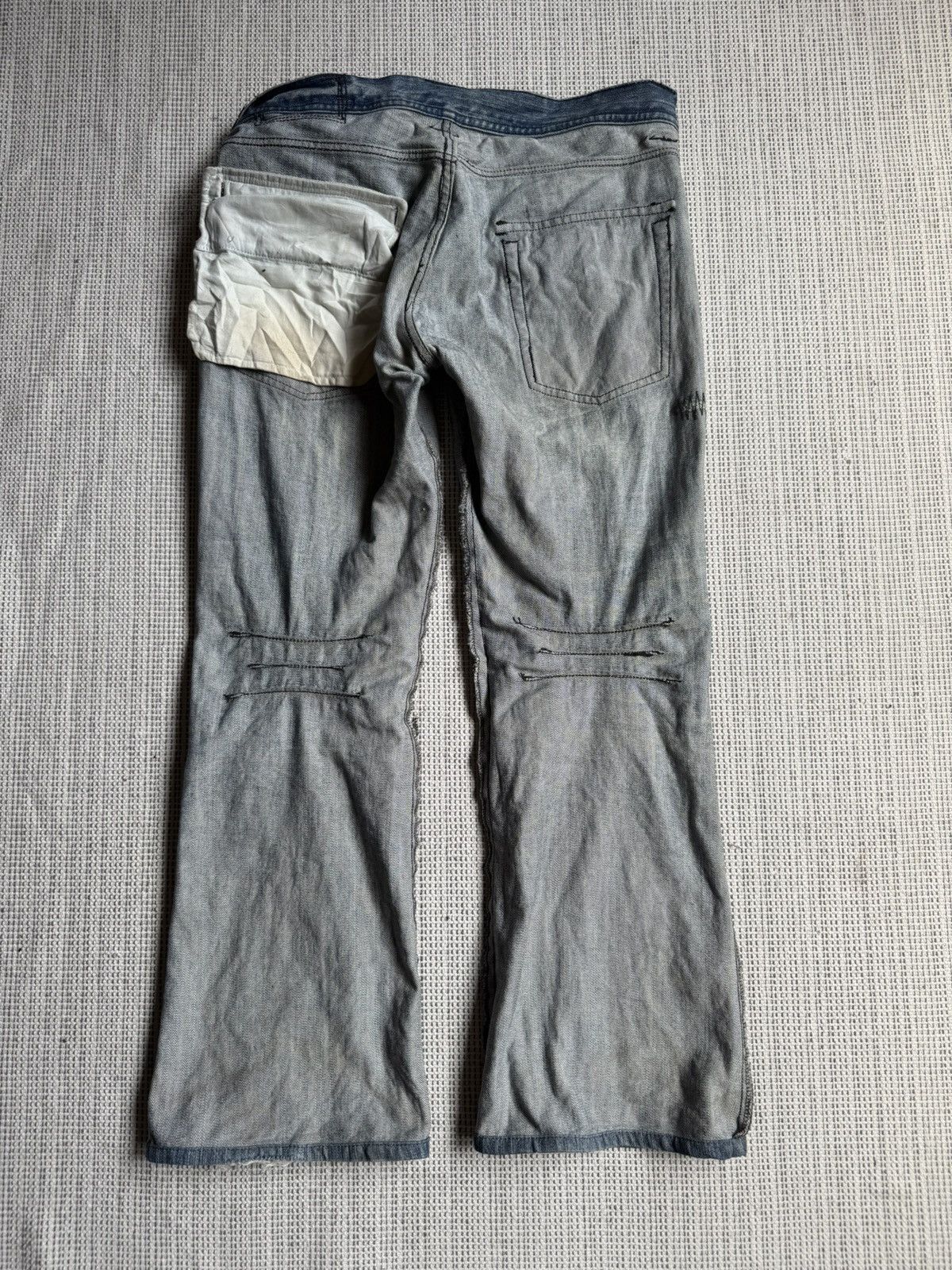 Japanese Brand EDGE RUPERT distressed y2k/punk flare jeans Size US 34 / EU 50 - 5 Thumbnail