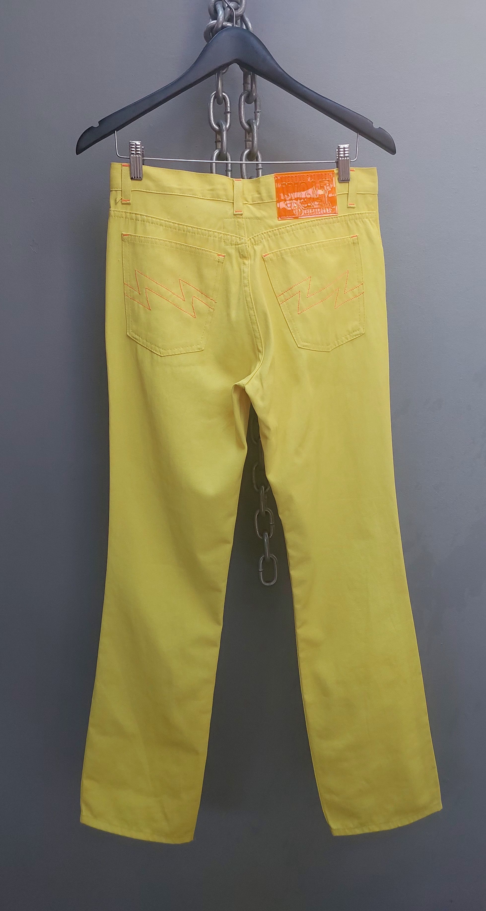 Walter Van Beirendonck Walter Van Beirendonck Yellow Pants Size US S / EU 44-46 / 1 - 2 Thumbnail