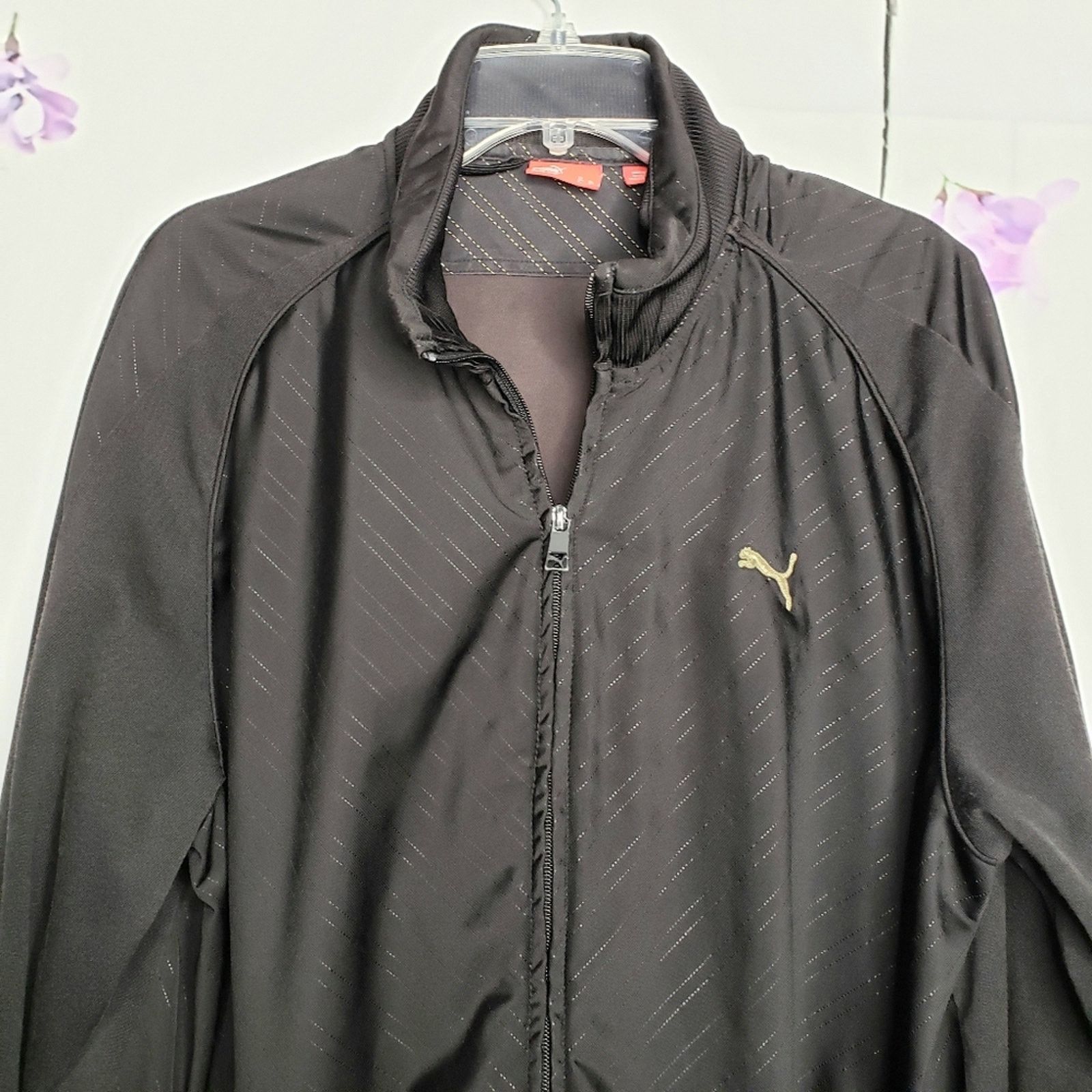 Puma Puma Striped Zip Track Performance Athletic Jacket XXL Size US XXL / EU 58 / 5 - 9 Thumbnail