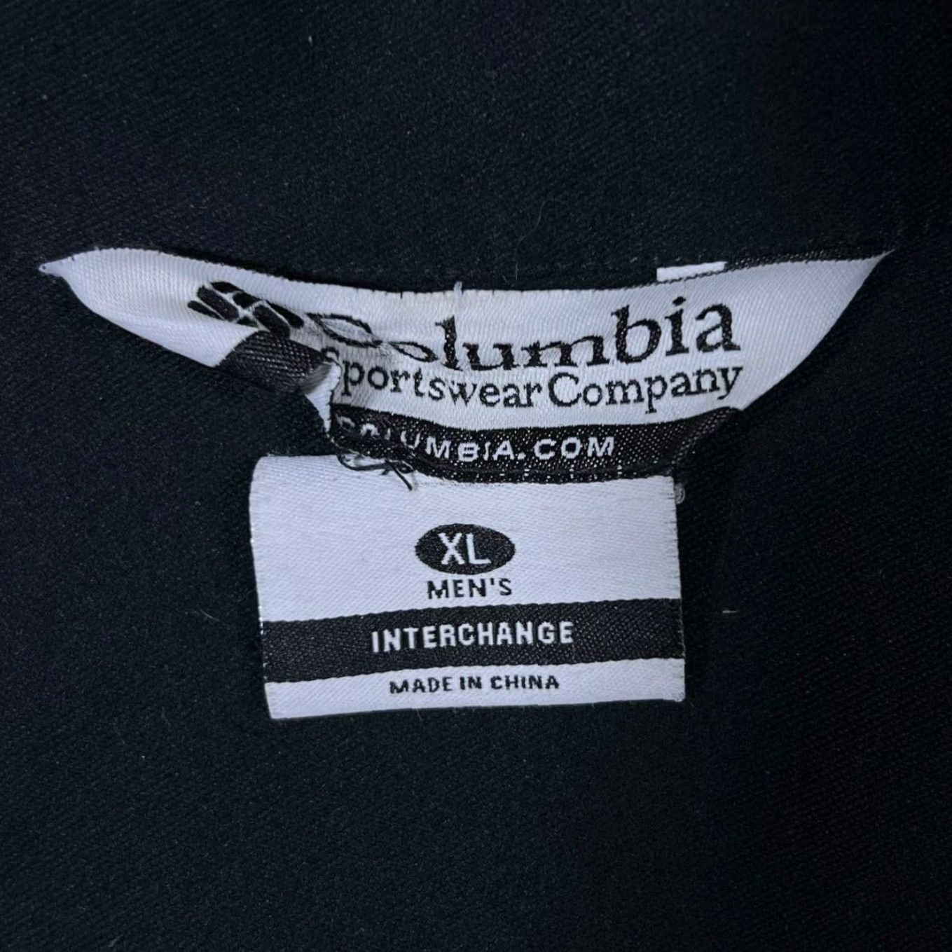 Vintage Columbia Interchange Omni-Shield Black Outdoor Hiking Windbreaker Jacket XL Mens Size US XL / EU 56 / 4 - 3 Thumbnail