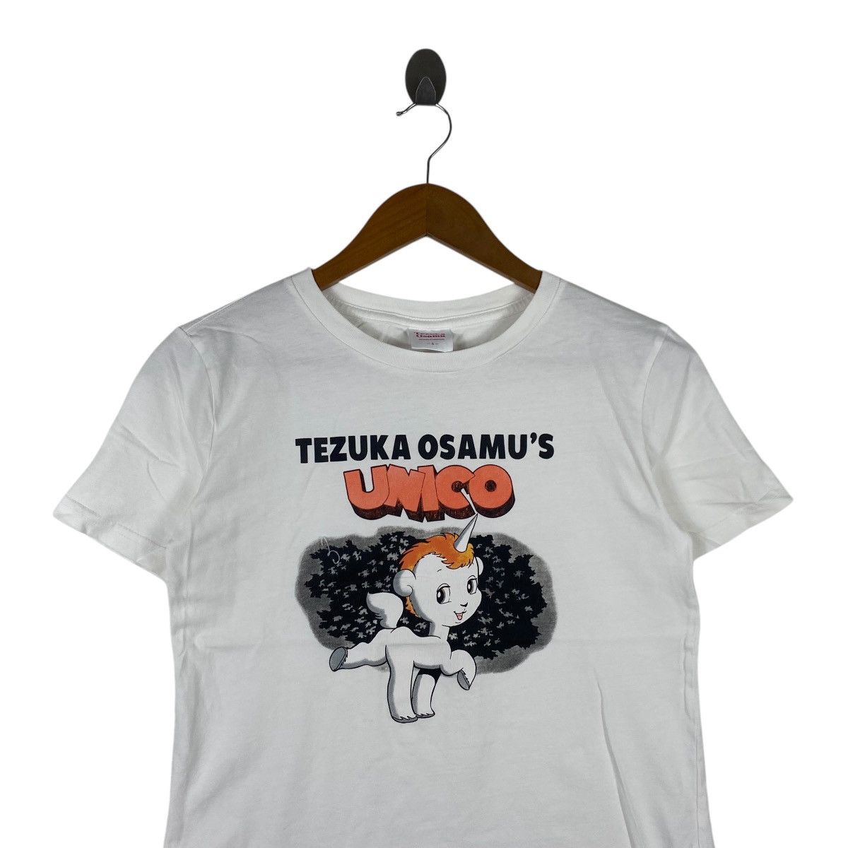 GU GU x UNICO MANGA Osamu Tezuka Sanrio Shojo Tee Shirt Top Size S / US 4 / IT 40 - 2 Thumbnail