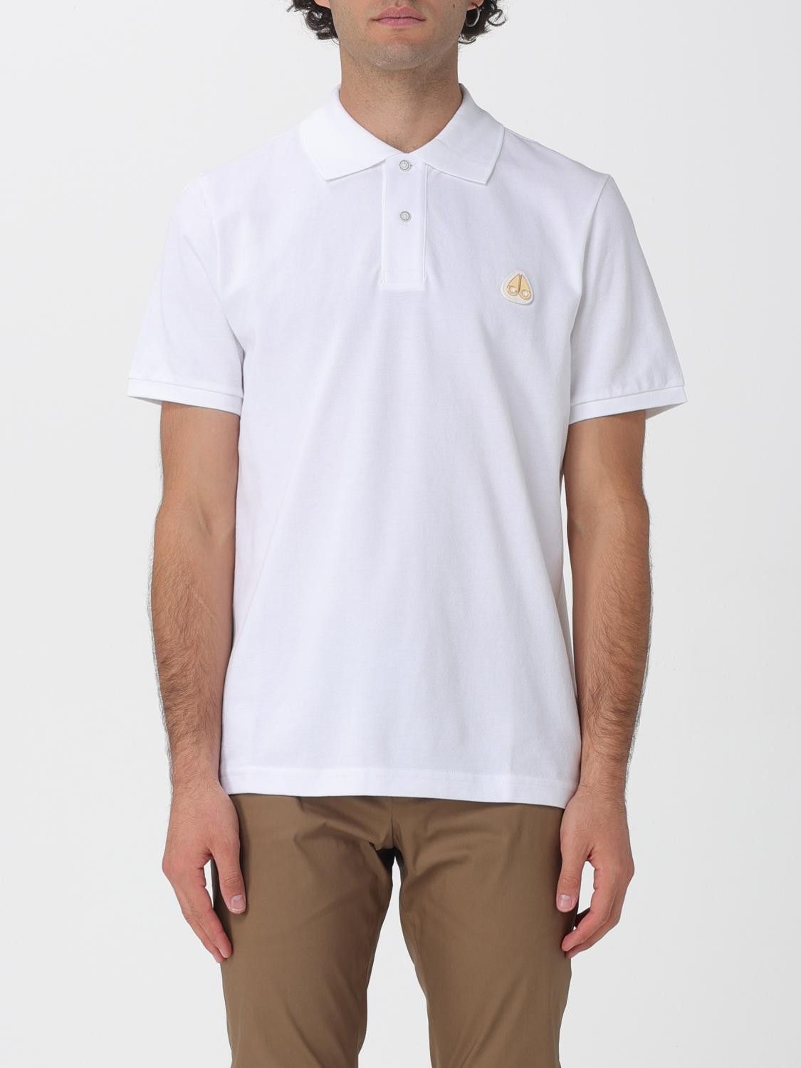 Moose Knuckles Moose Knuckles Polo Shirt Men White Size US S / EU 44-46 / 1 - 1 Thumbnail