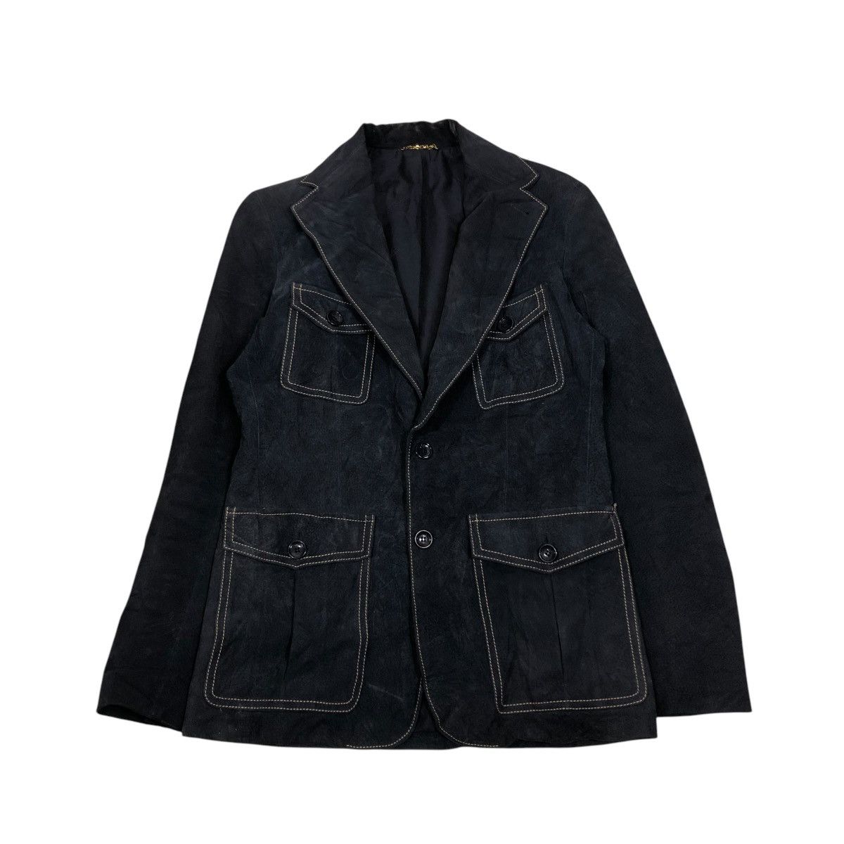 Louis Vuitton 🔥ARCHIVE PIG SKINS LEATHER CHORE JACKET LOUIS VUITTON PARIS Size US M / EU 48-50 / 2 - 1 Thumbnail