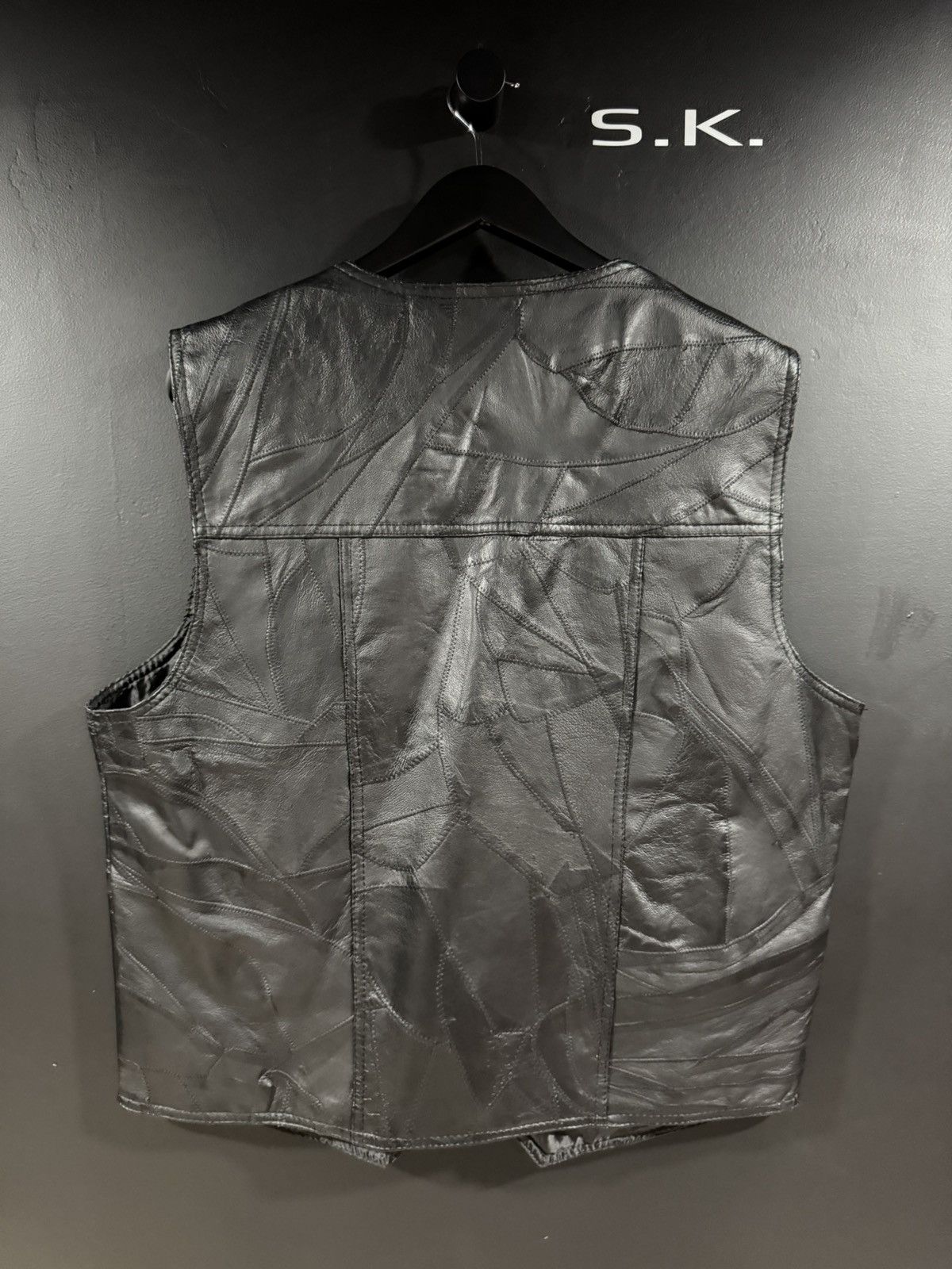 Vintage 1990s Vintage Navarre Leather Company Leather Vest XXXL Size US XXL / EU 58 / 5 - 6 Thumbnail