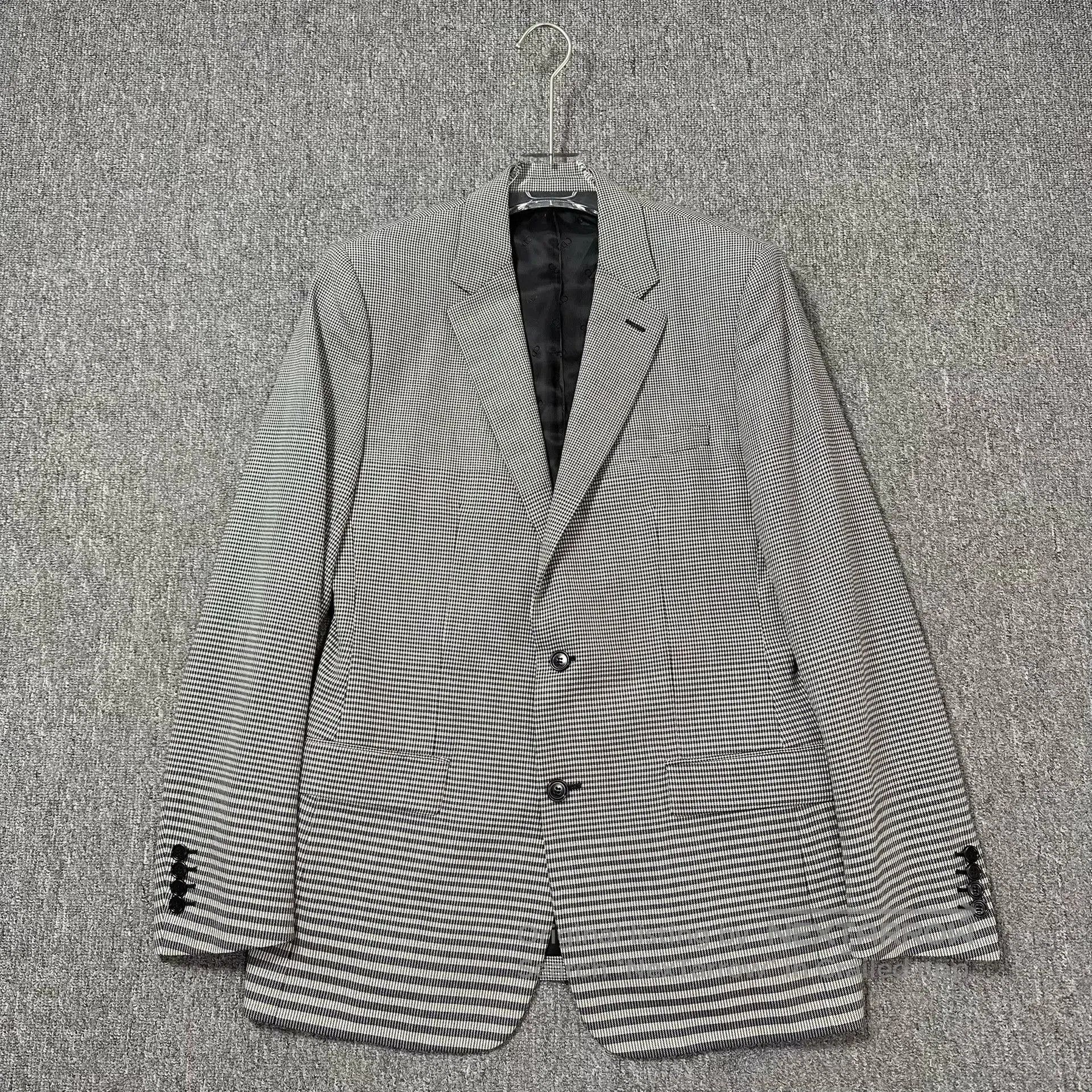 Dior Dior Houndstooth Wool Suit Set. Size US M / EU 48-50 / 2 - 3 Thumbnail